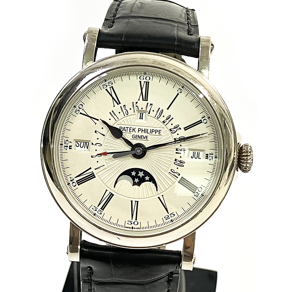 Perpetual Calendar White Gold Silver Dial 38mm Product Image 5