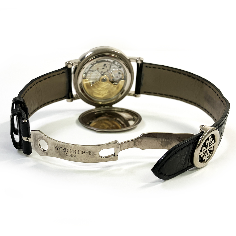Perpetual Calendar White Gold Silver Dial 38mm Product Image 4