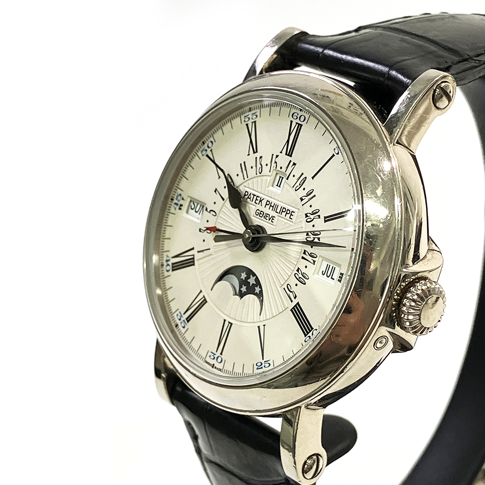 Perpetual Calendar White Gold Silver Dial 38mm Product Image 7