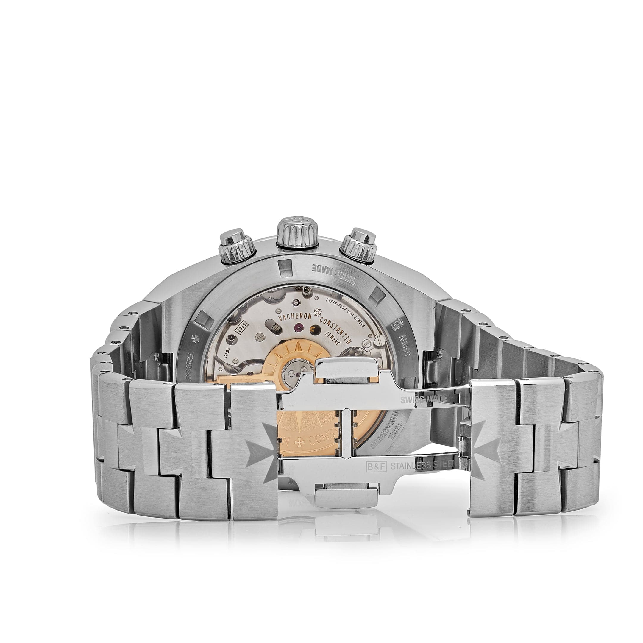 Overseas Chronograph Steel Blue Dial 42mm Product Image 4
