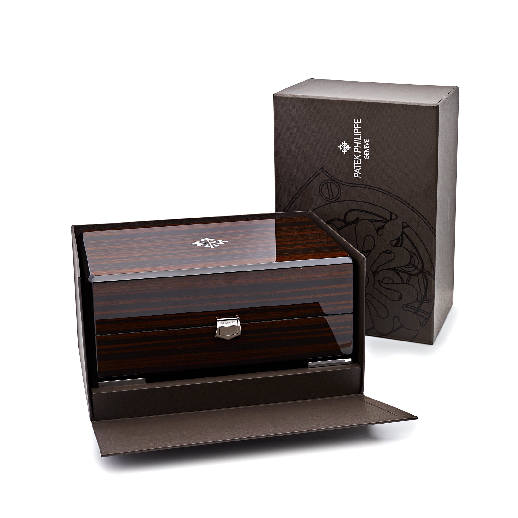 Calatrava Clous de Paris White Gold Grey Dial 39mm Product Image 6