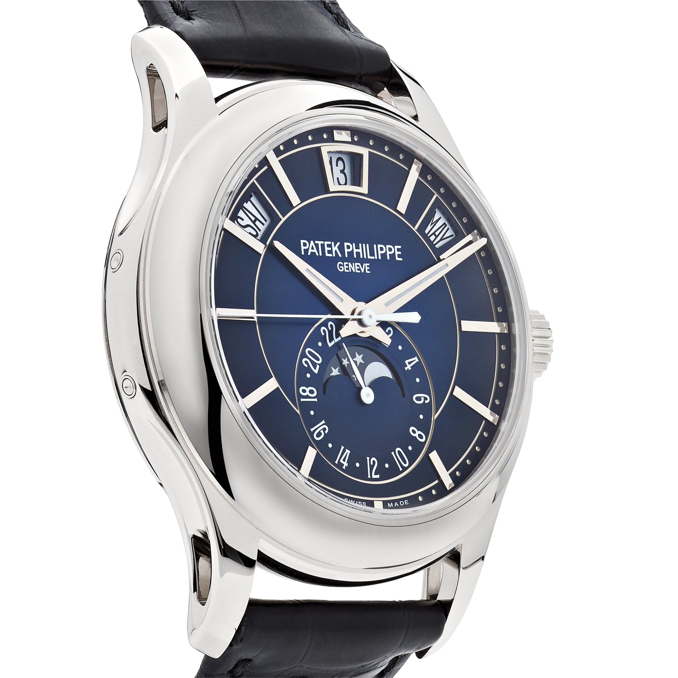 Annual Calendar White Gold Blue Dial 40mm Product Image 2