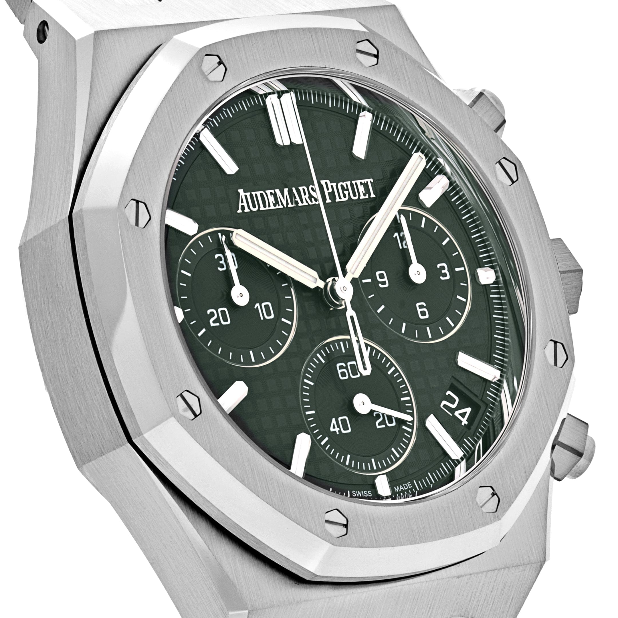 Royal Oak Chronograph Steel Green Dial 41mm Product Image 3