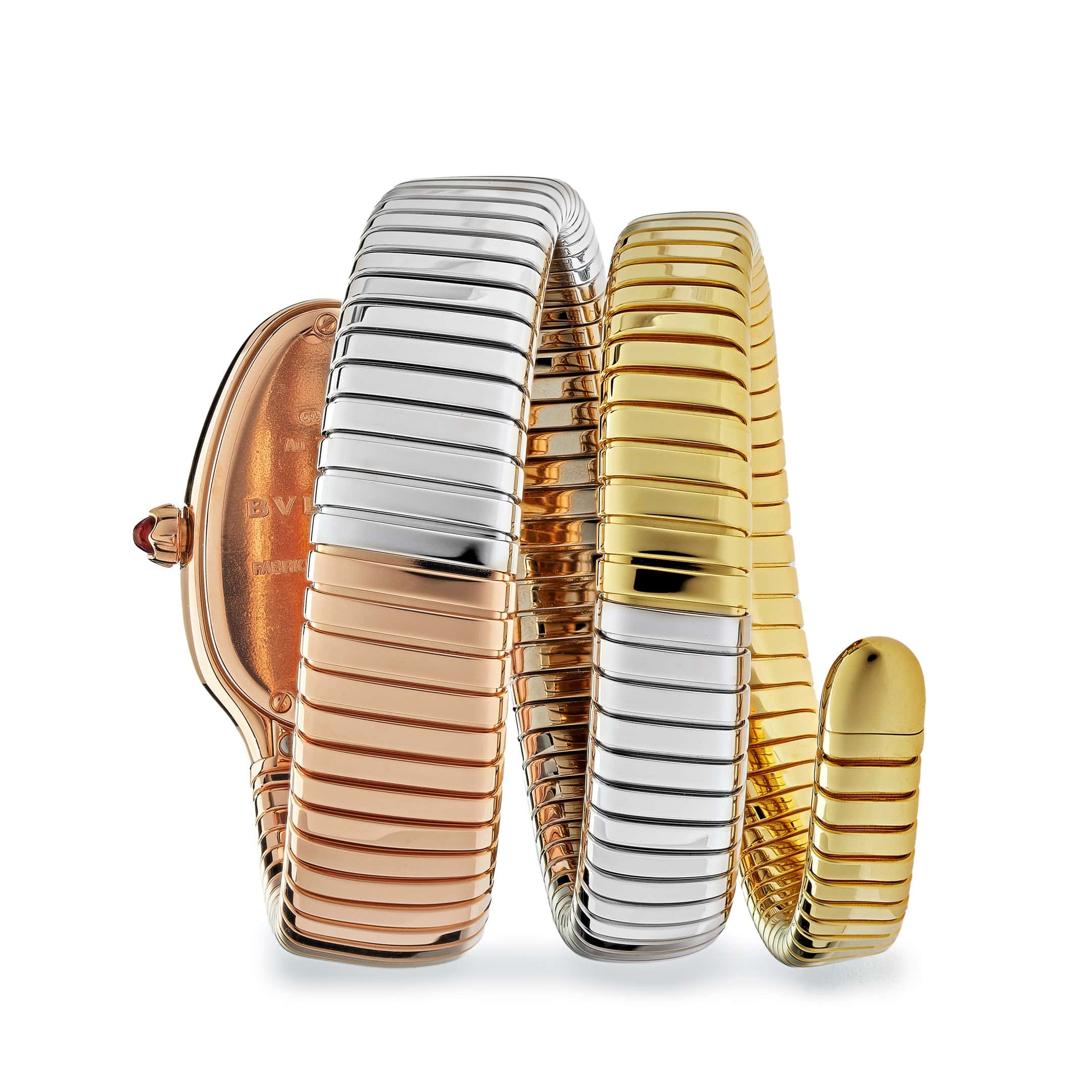Serpenti Tubogas Three-Tone Double Spiral Black Dial 35mm Product Image 3
