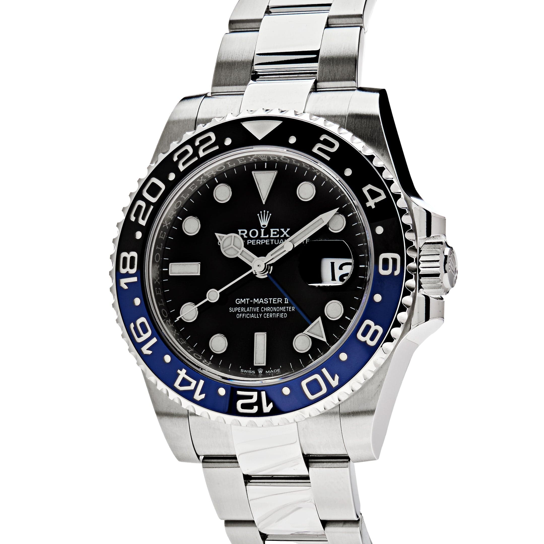 GMT-Master II Steel Black Dial "Batman" 40mm Product Image 1