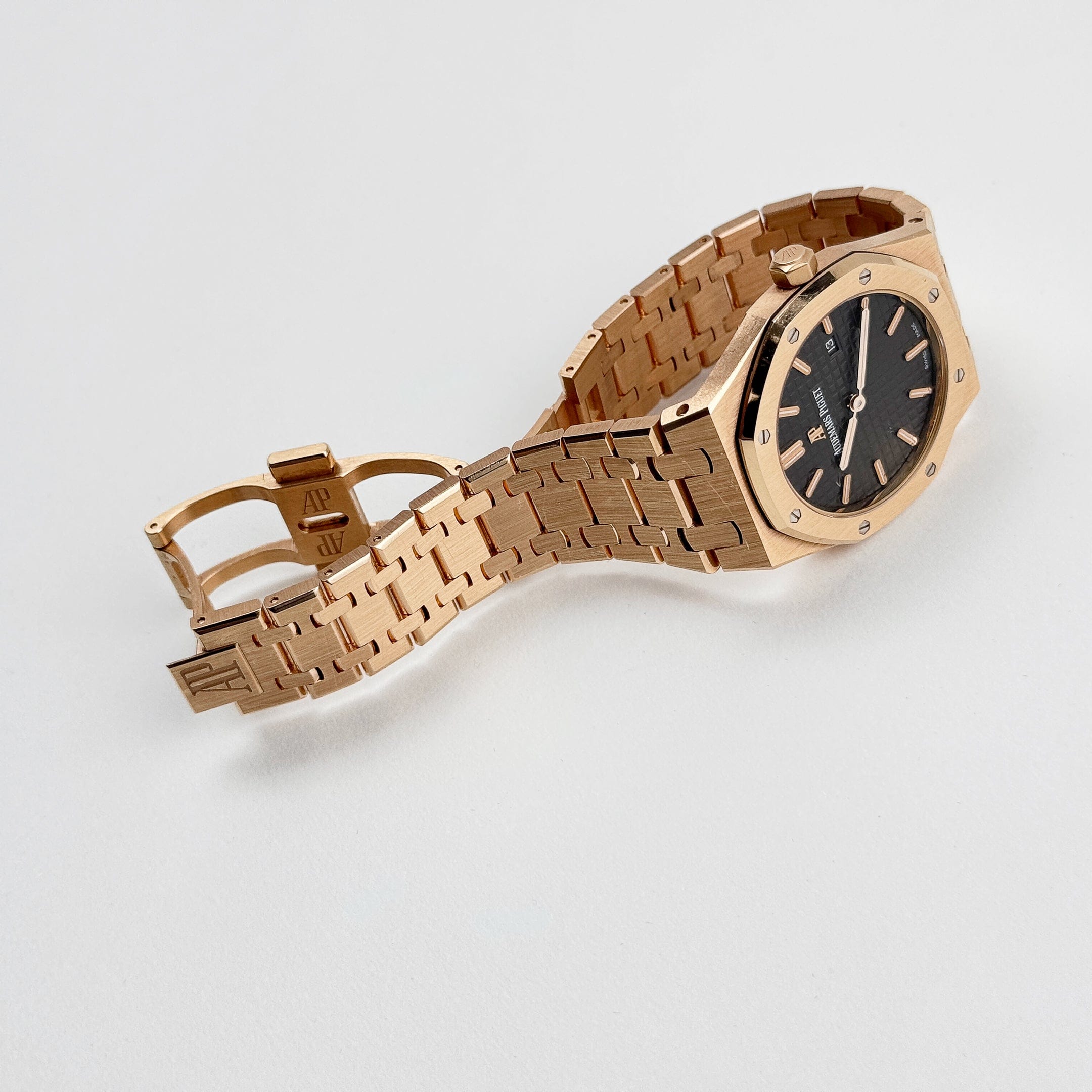 Royal Oak Rose Gold Brown Dial 33mm Product Image 5
