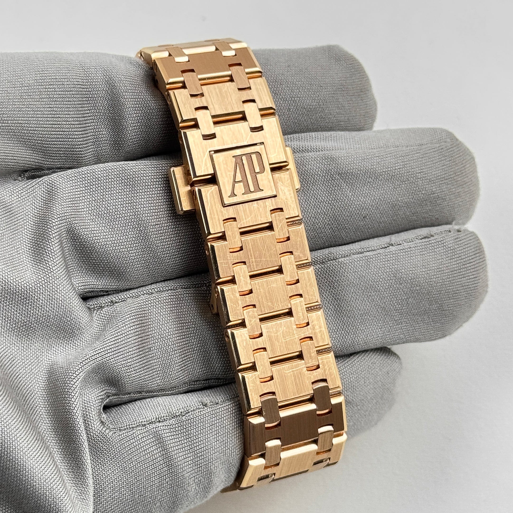 Royal Oak Rose Gold Brown Dial 33mm Product Image 6