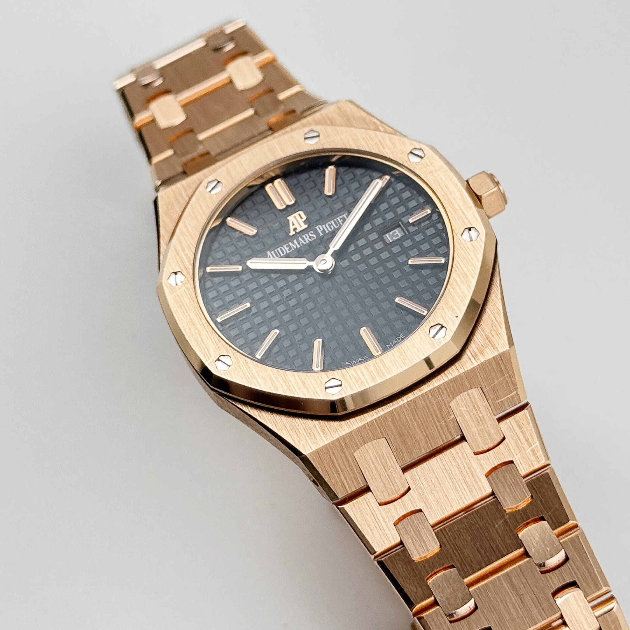 Royal Oak Rose Gold Brown Dial 33mm Product Image 1