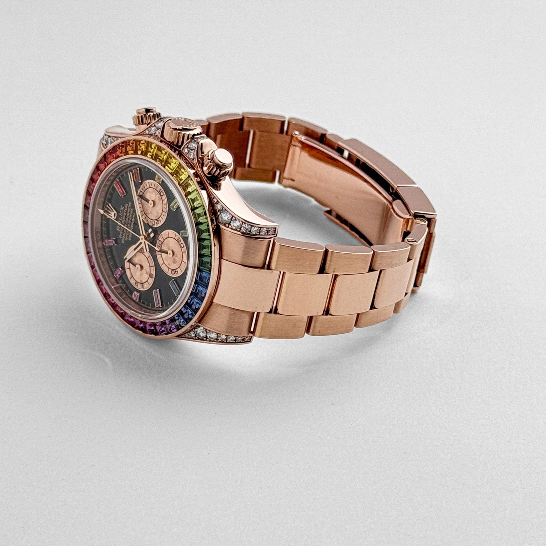 Daytona Rose Gold Rainbow Black Dial 40mm Product Image 2