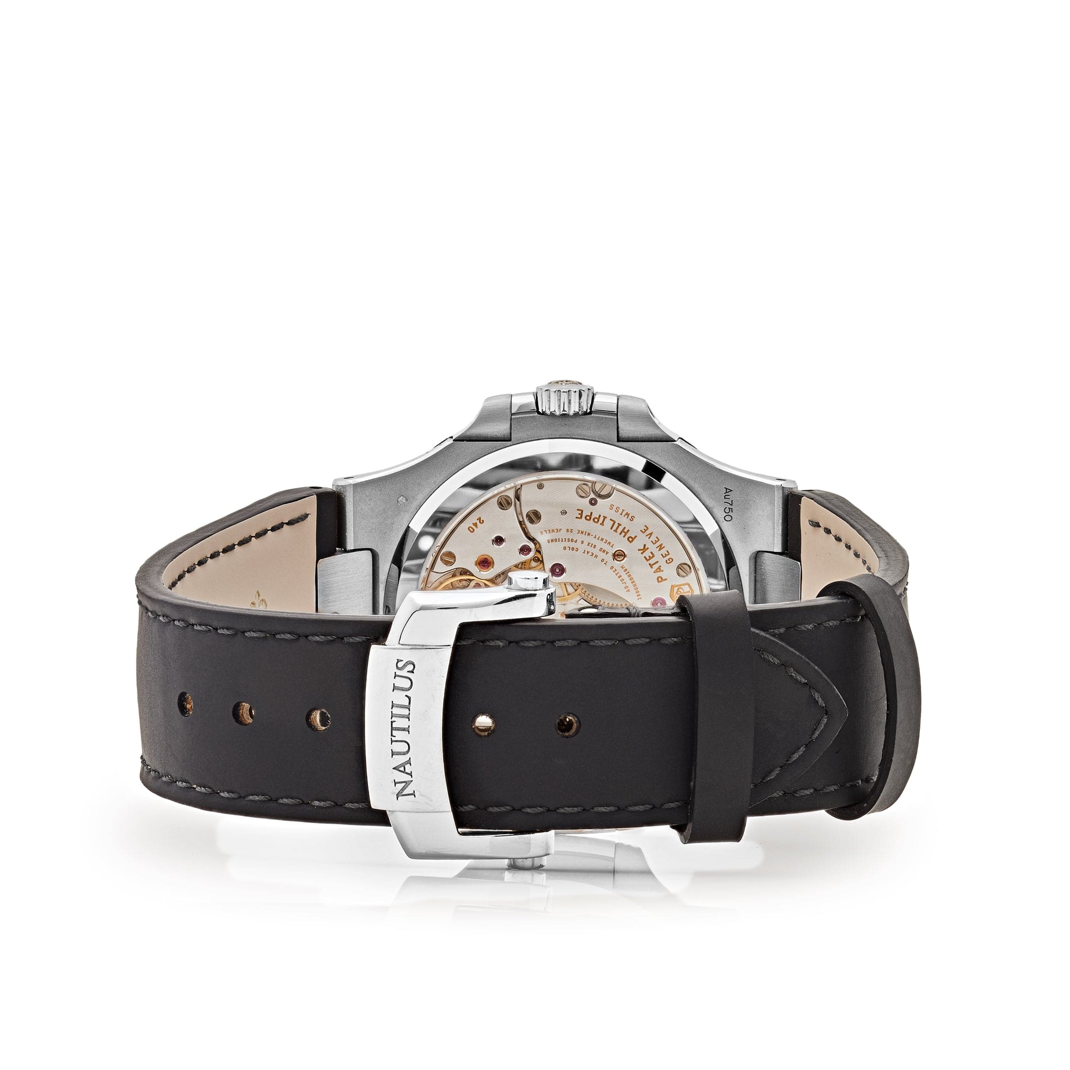 Nautilus Moonphase White Gold Grey Dial 40mm Product Image 4
