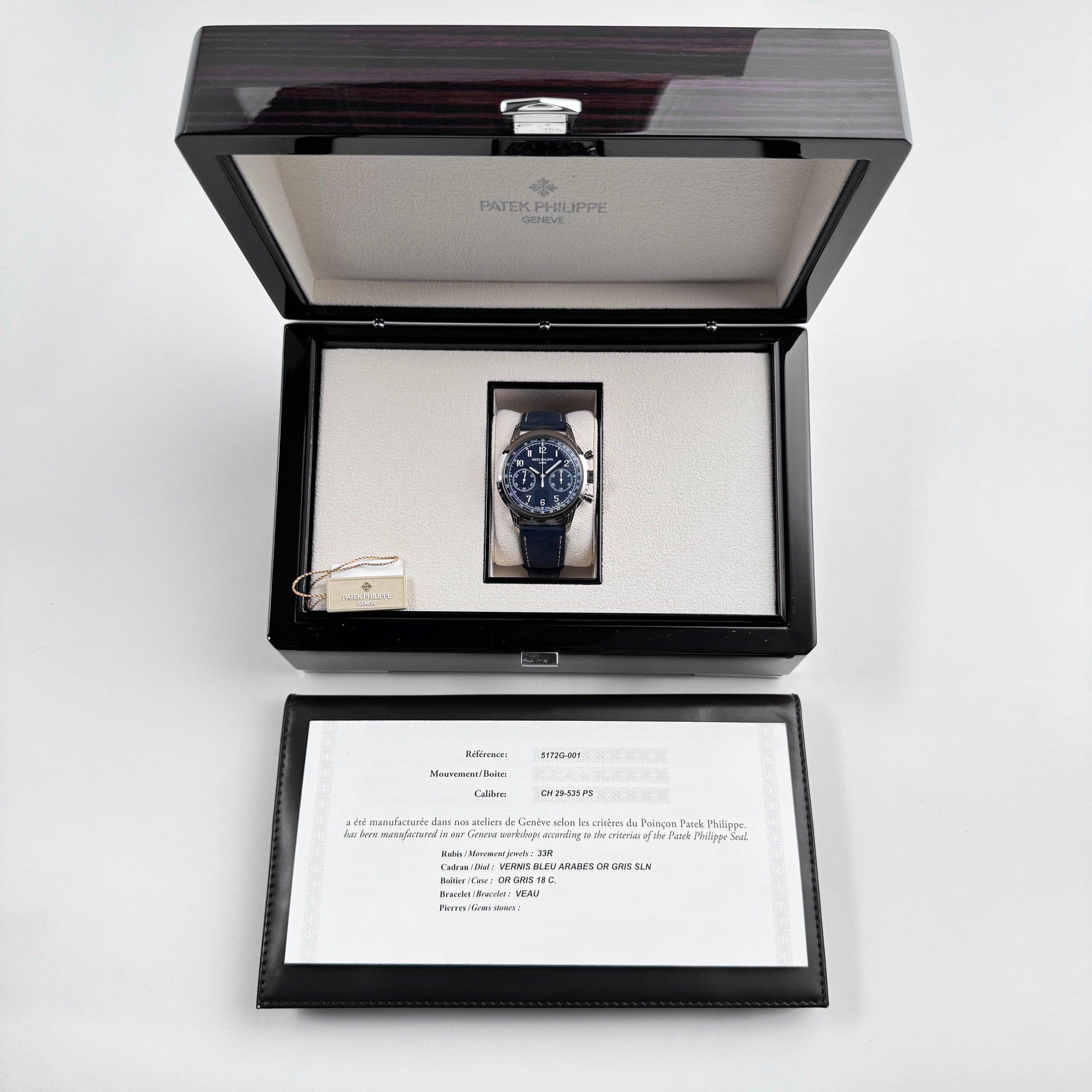Complications Chronograph White Gold Blue Dial 41mm Product Image 10