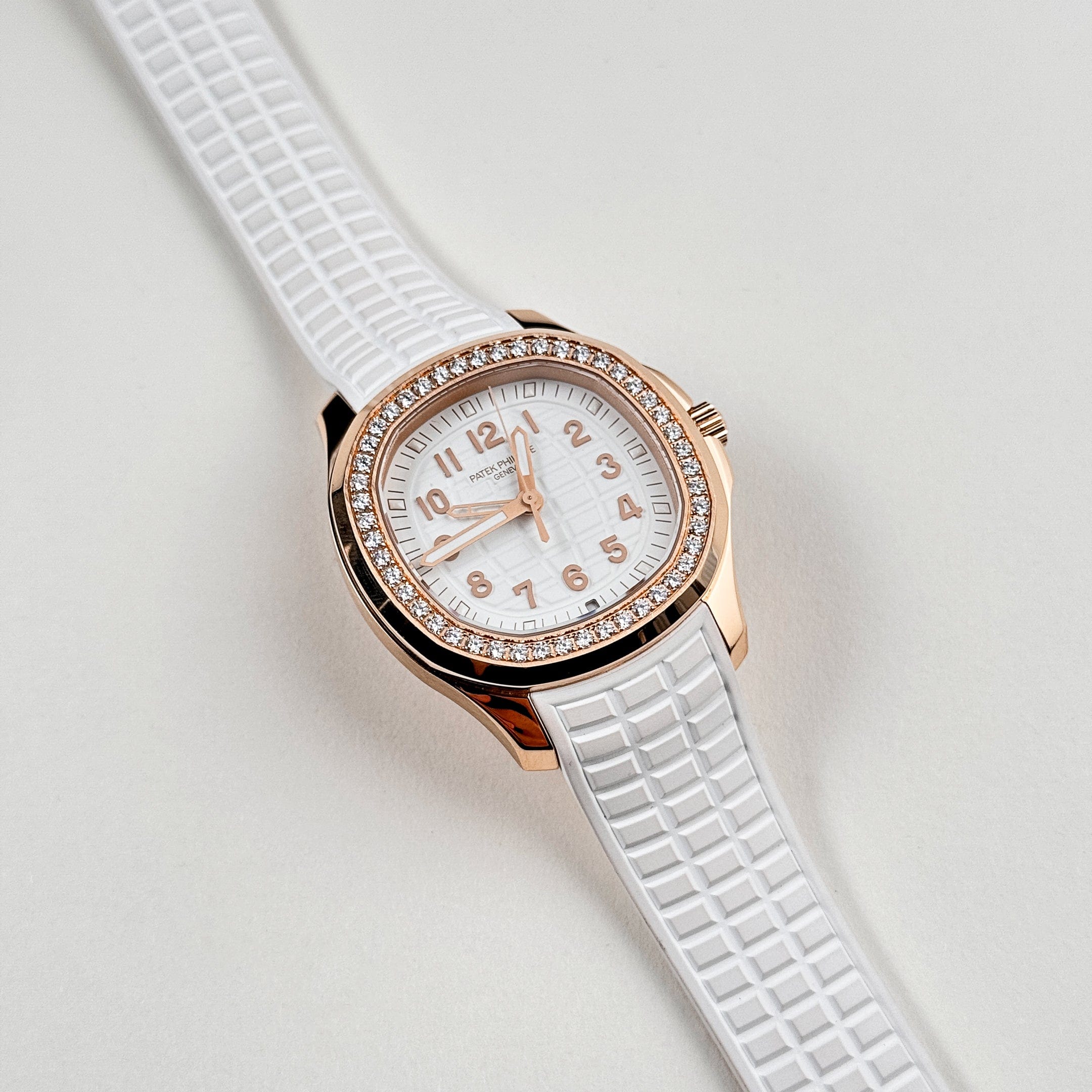 Aquanaut Luce Travel Time Rose Gold White Dial 38mm Product Image 1