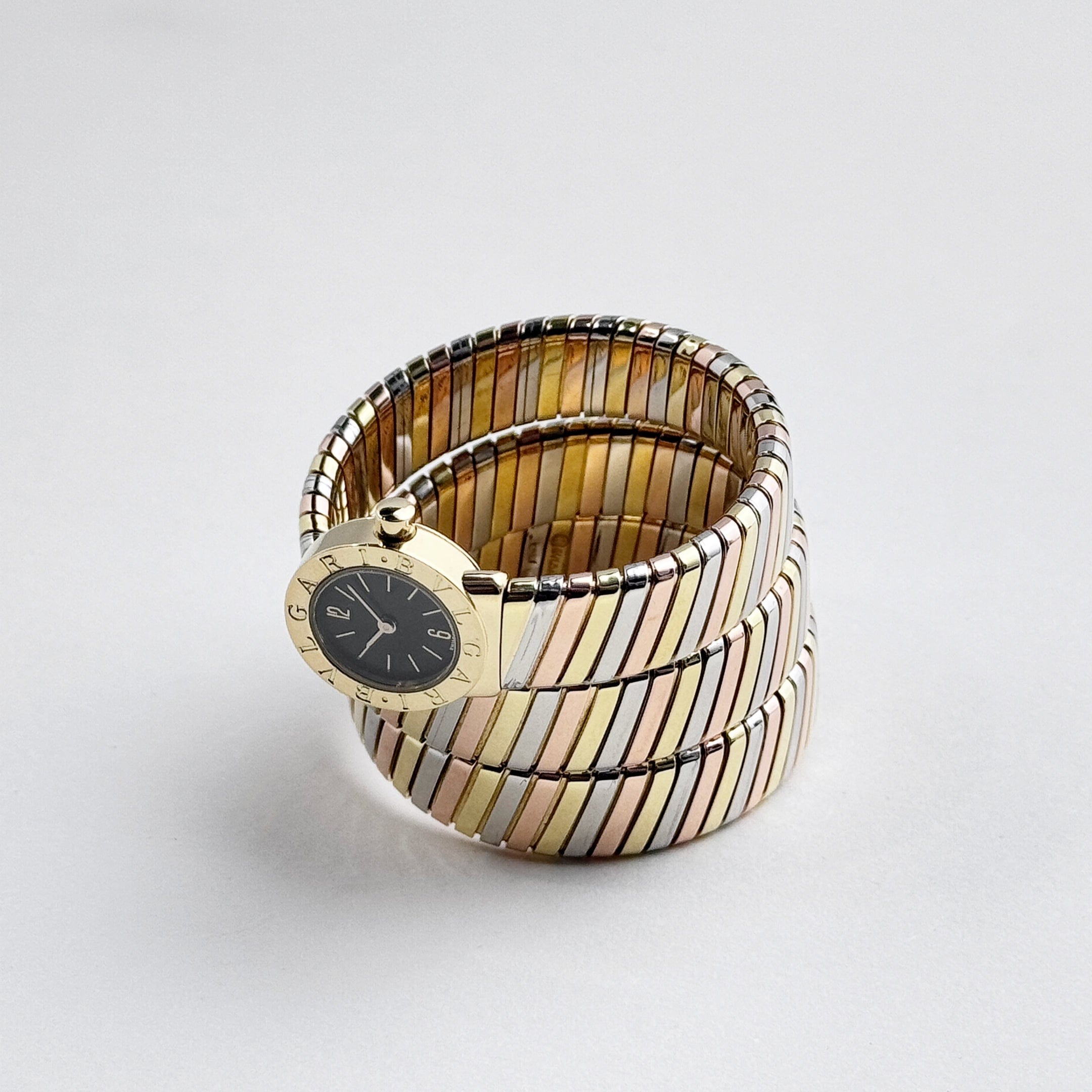 Serpenti Tubogas Tri-Color Black Dial 19mm Product Image 1