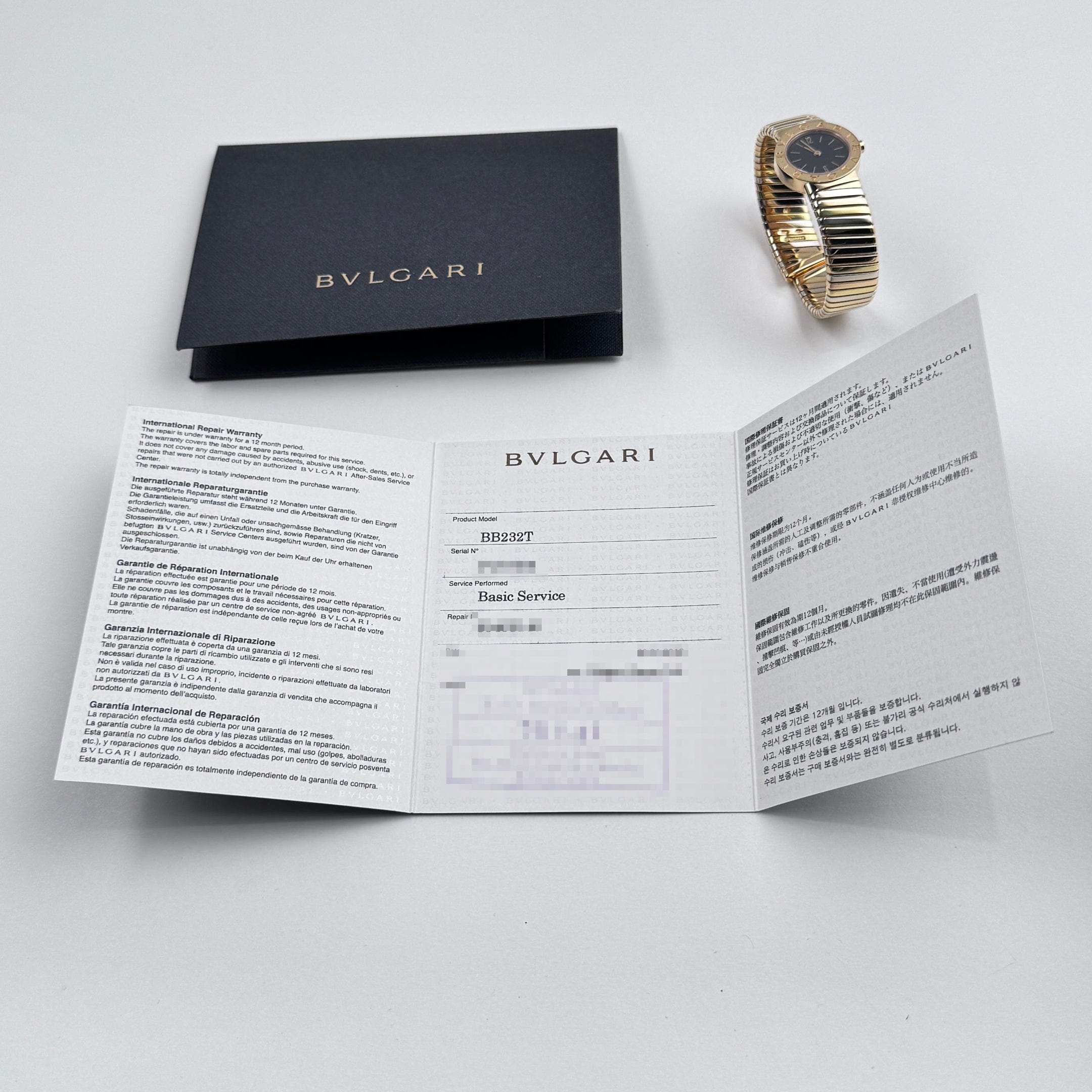 Serpenti Tubogas Tri-Color Black Dial 23mm Product Image 9