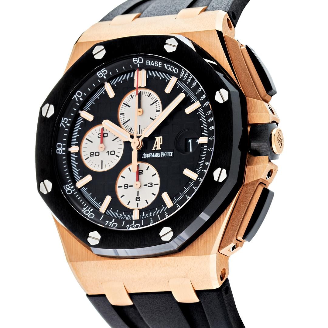 Royal Oak Offshore Chronograph Rose Gold Black Dial 44mm Product Image 1