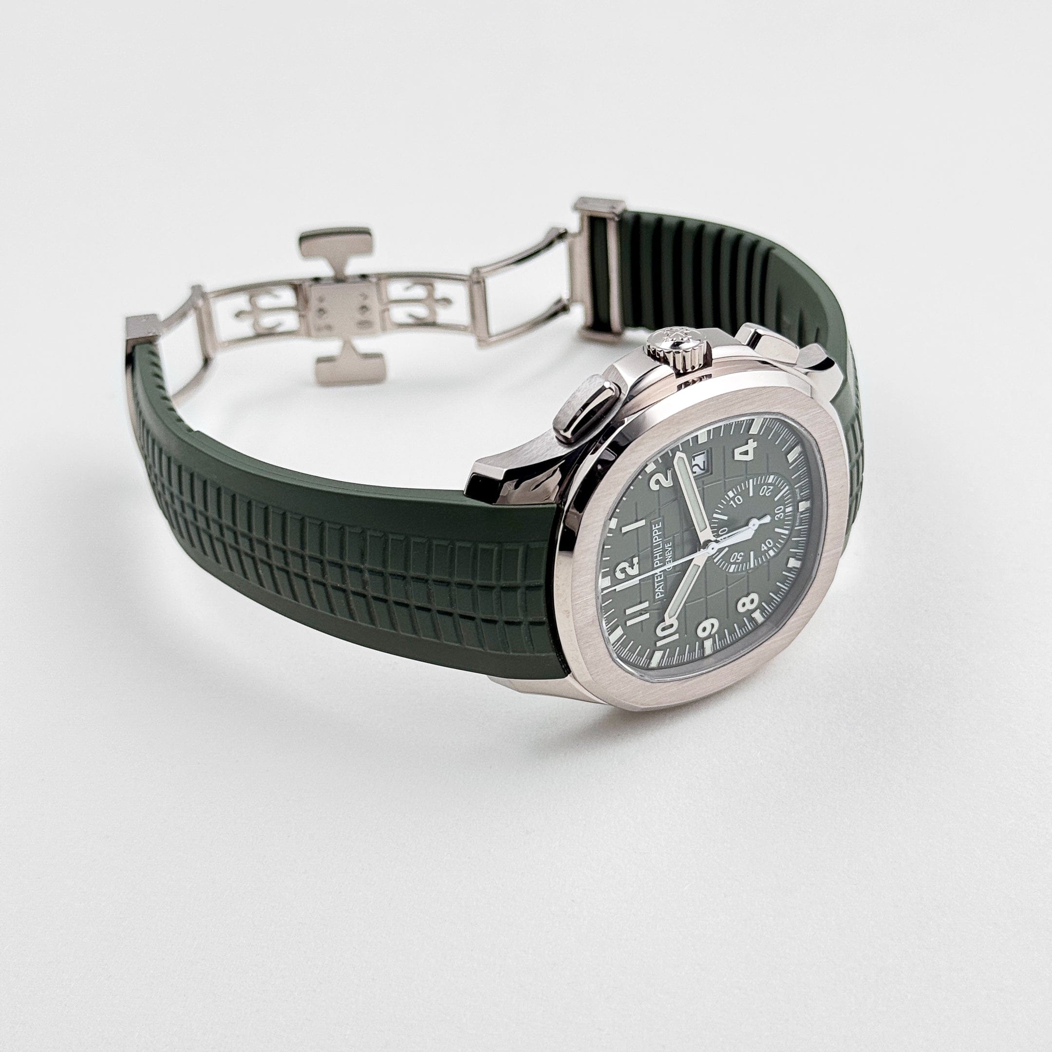 Aquanaut Chronograph White Gold Green Dial 42mm Product Image 3