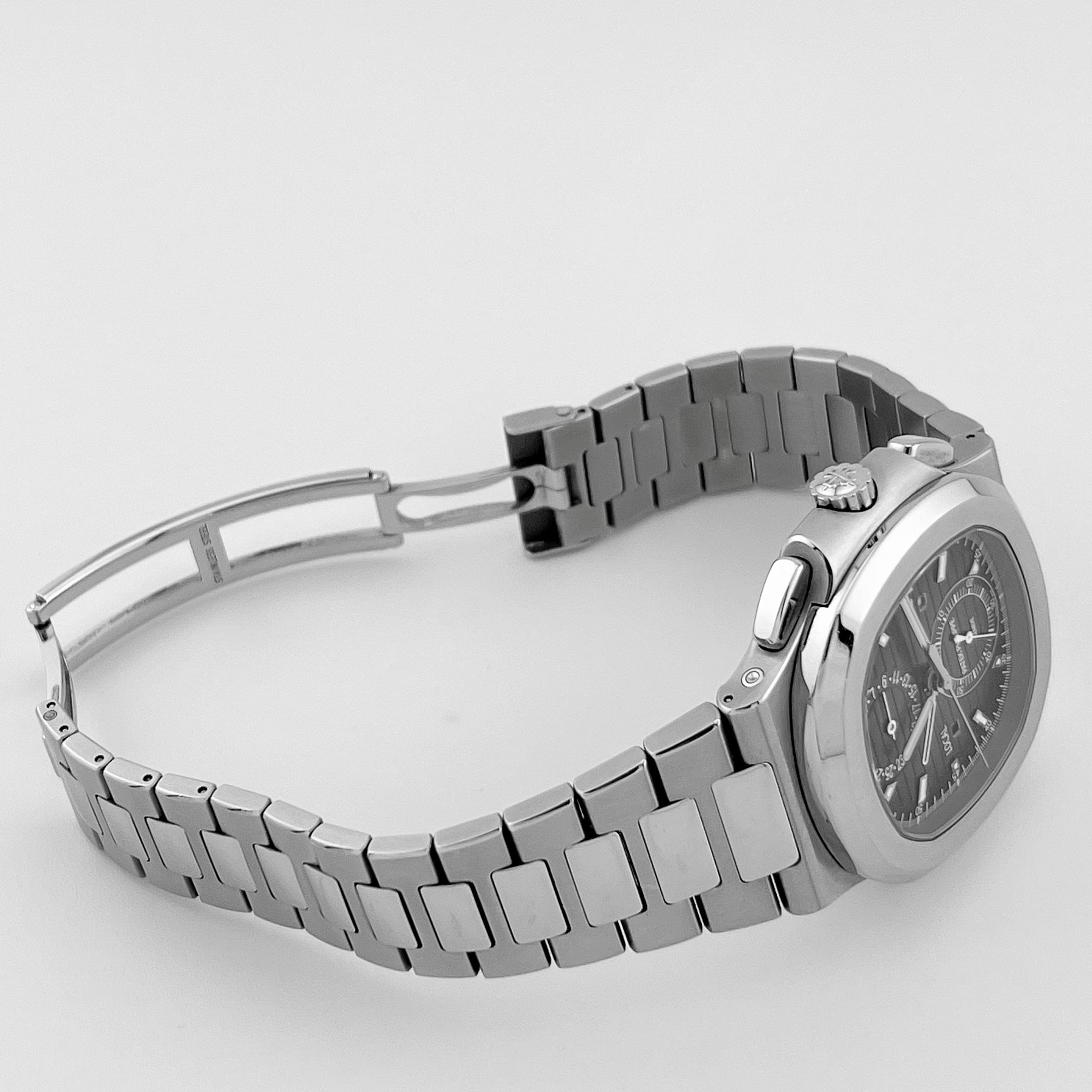 Nautilus Travel Time Steel Black Dial 40mm Product Image 7