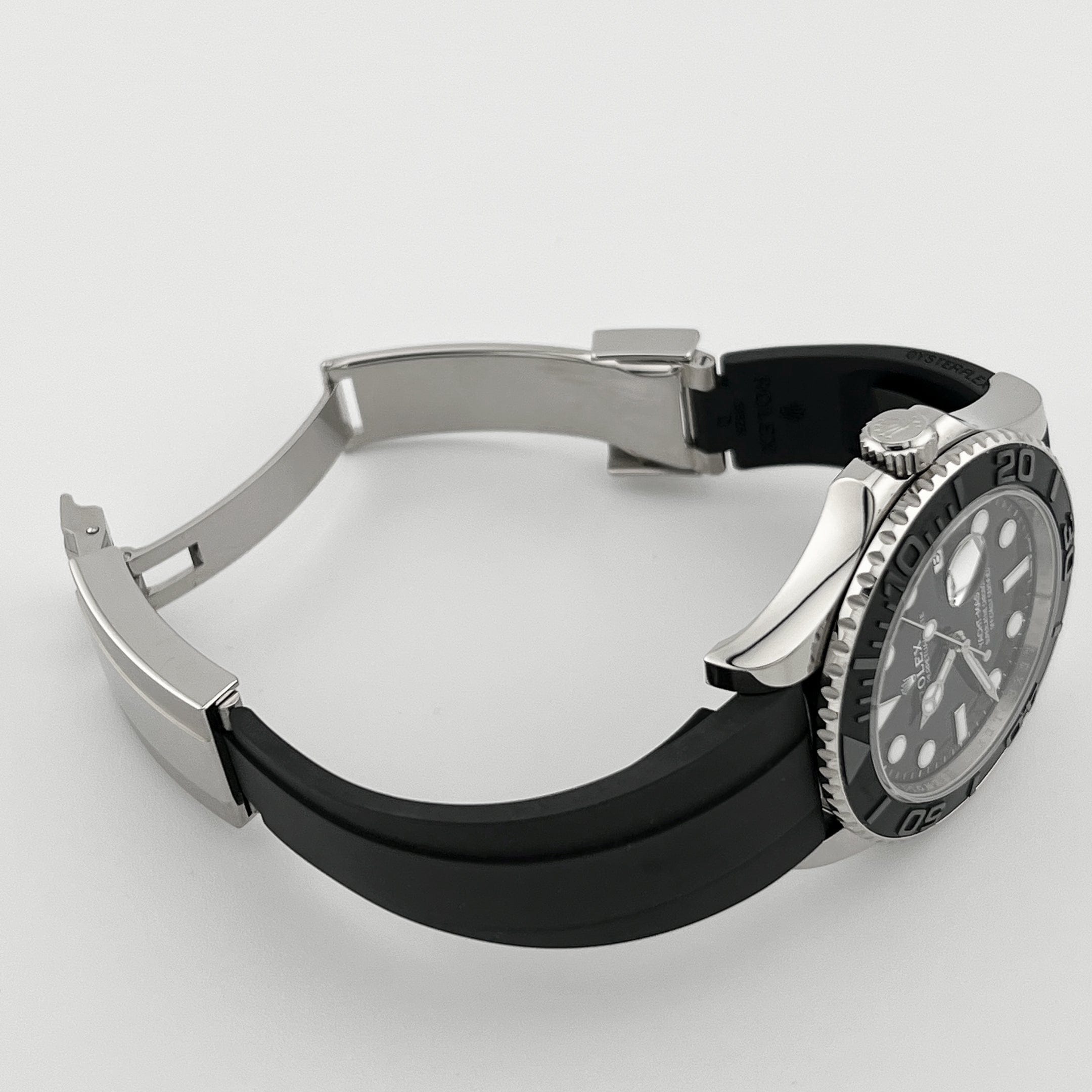 Yacht-Master White Gold Oysterflex Black Dial 42mm Product Image 7