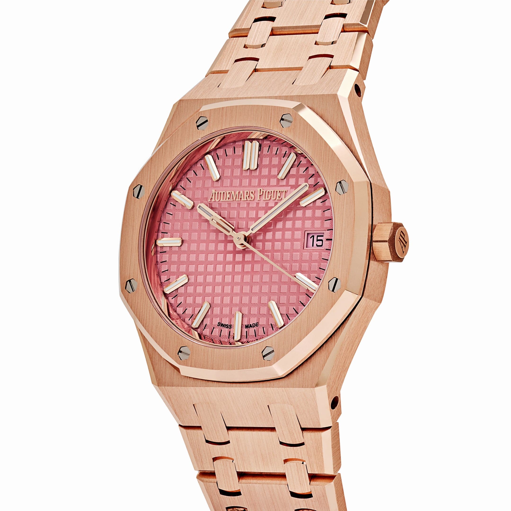 Royal Oak Selfwinding Rose Gold Pink Dial 34mm Product Image 1