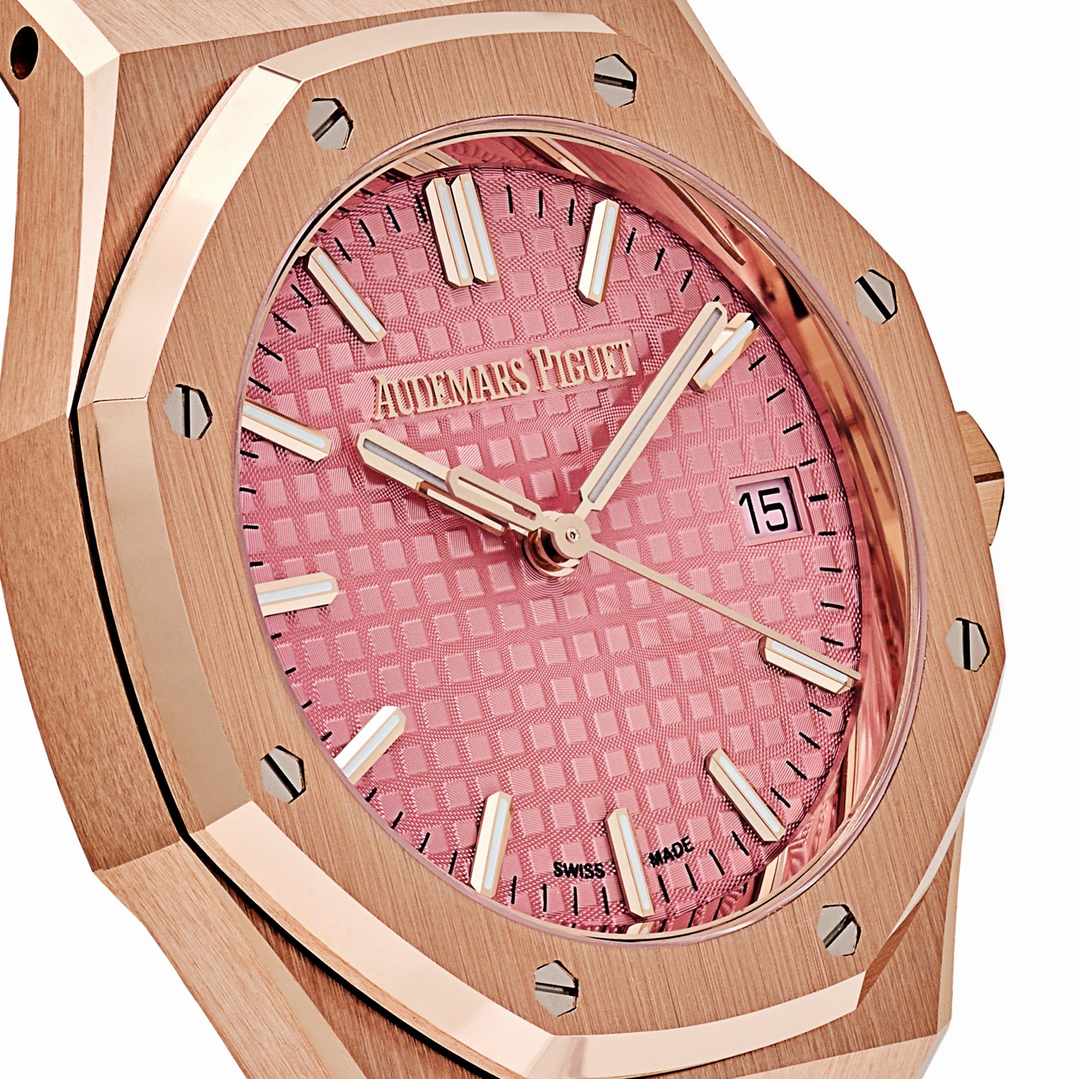 Royal Oak Selfwinding Rose Gold Pink Dial 34mm Product Image 3