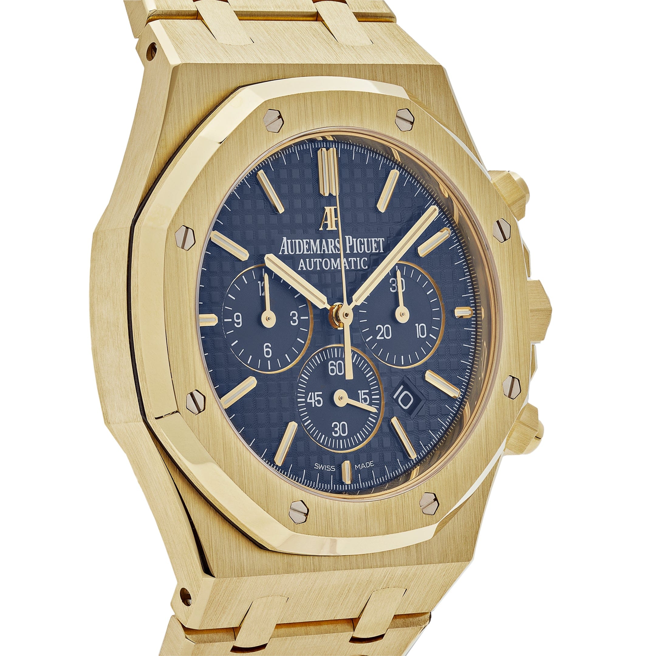 Royal Oak Chronograph Yellow Gold Blue Dial 41mm Product Image 2