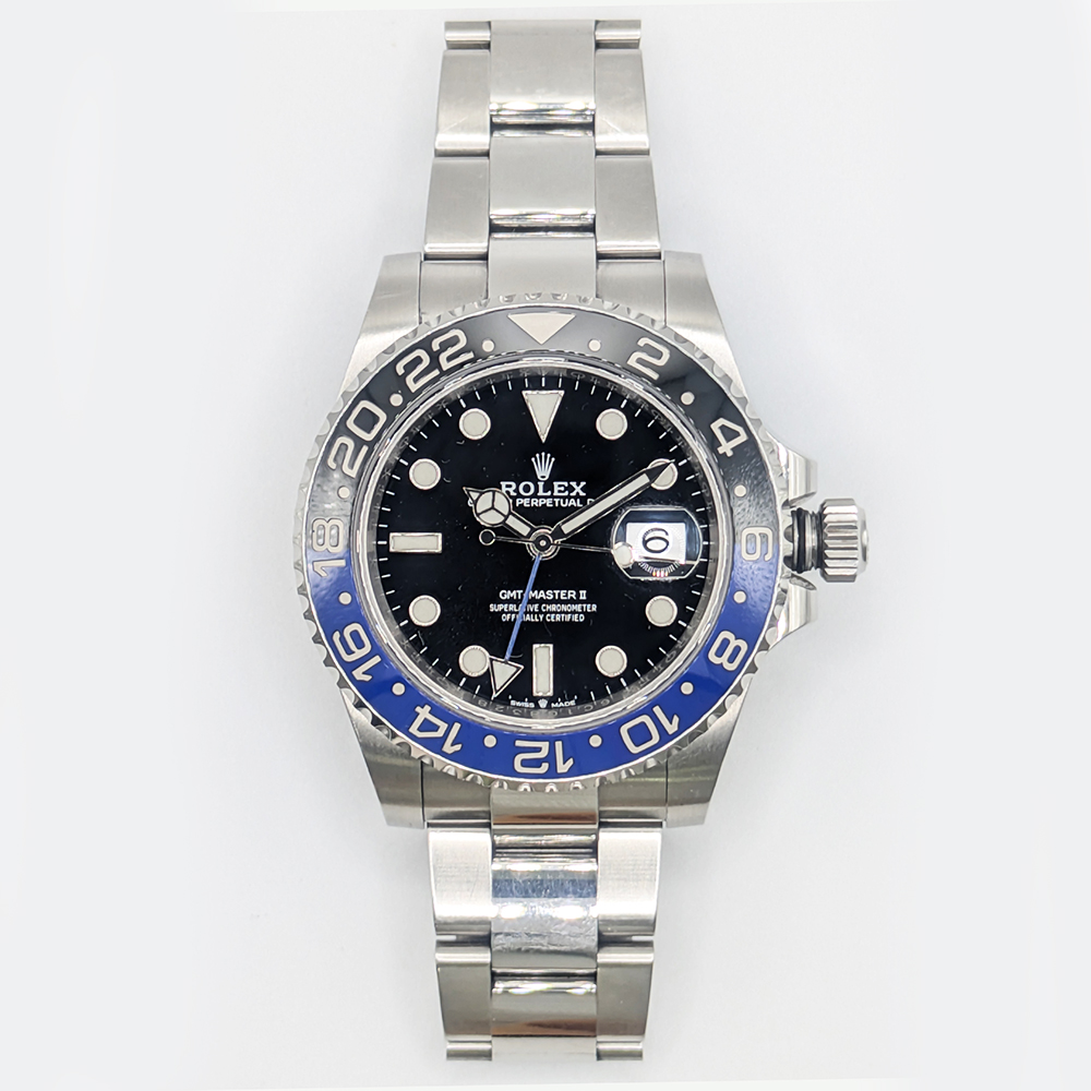 GMT-Master II Steel Black Dial "Batman" 40mm Product Image 1
