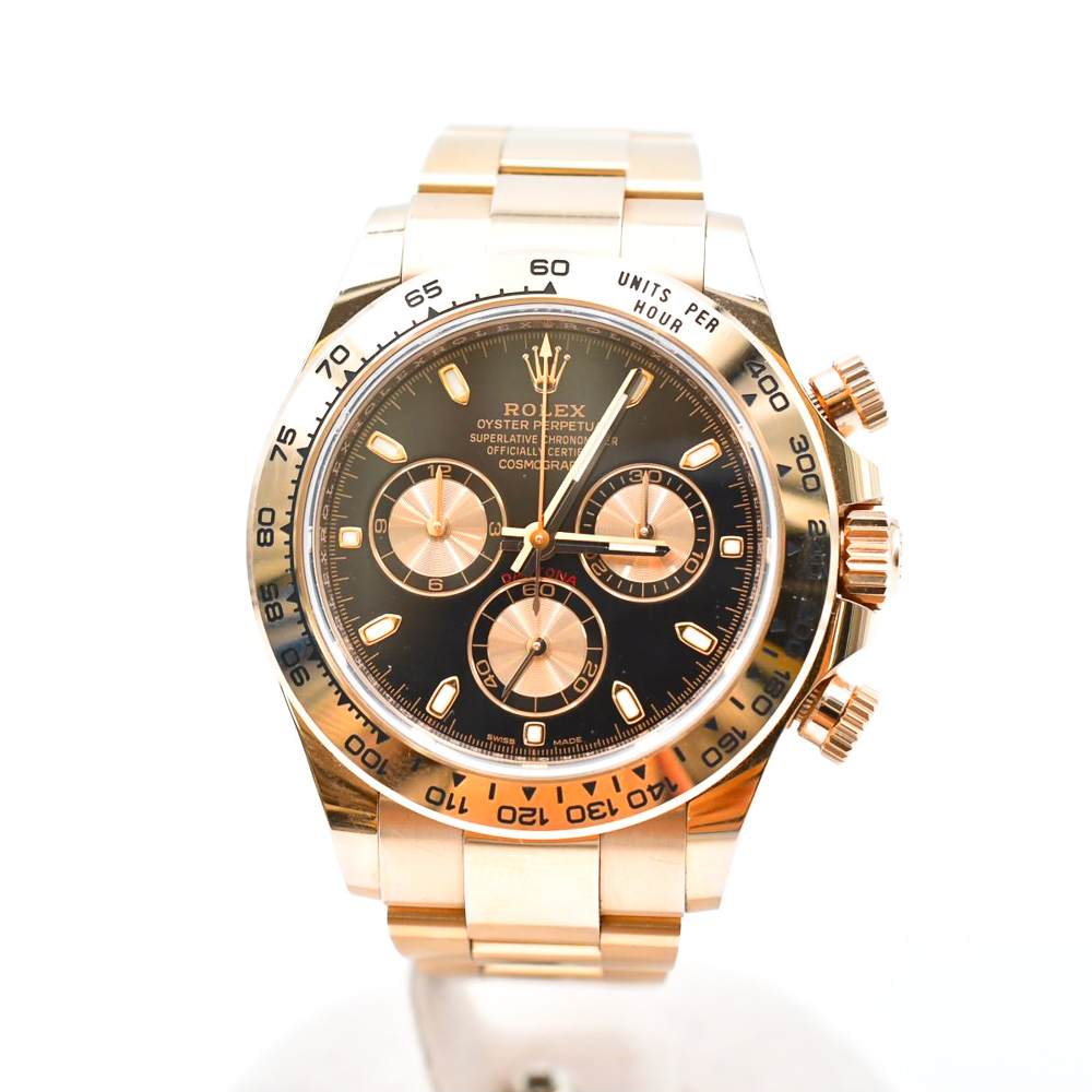 Daytona Rose Gold Black Dial 40mm Product Image 1