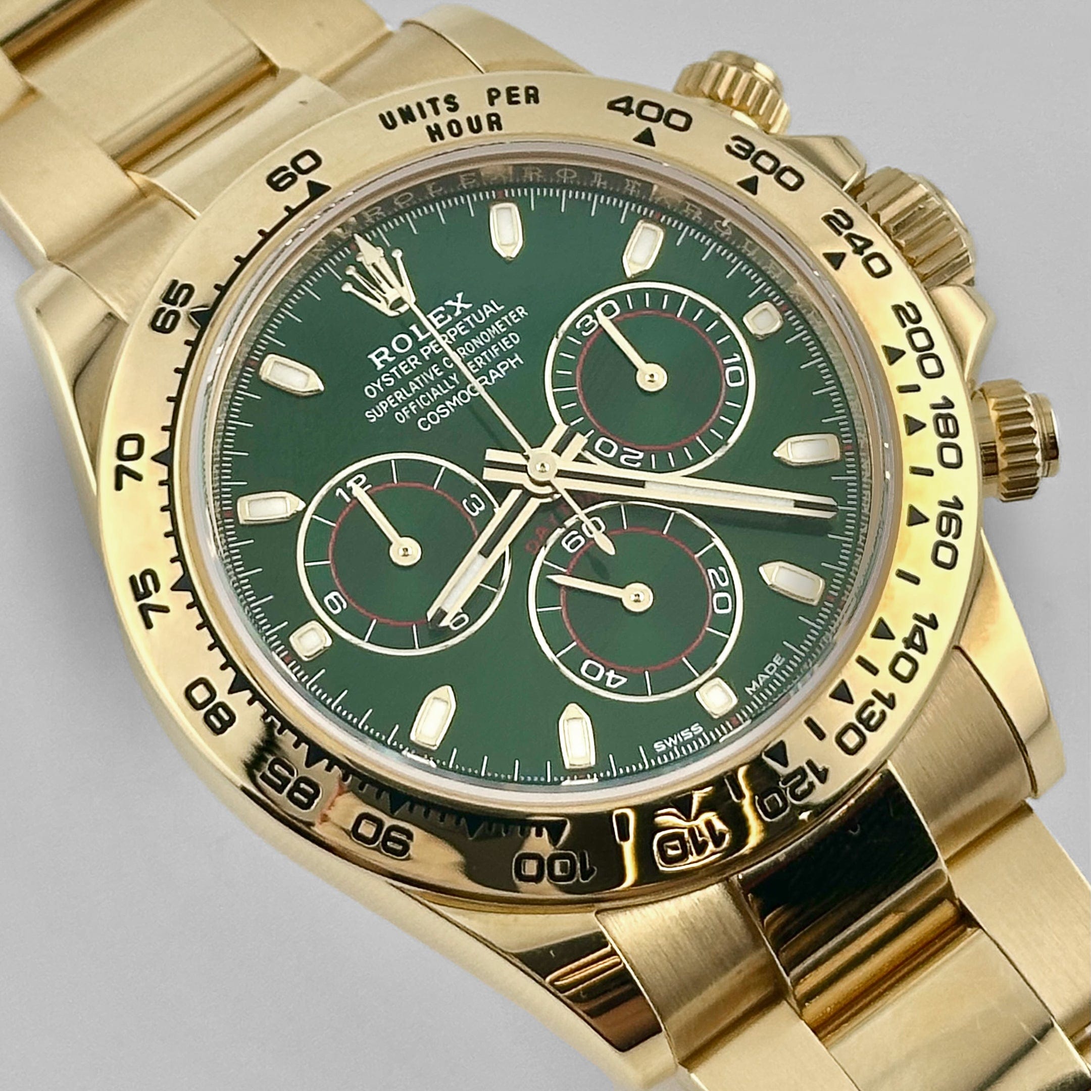 Daytona Yellow Gold Green Dial "John Mayer" 40mm Product Image 1