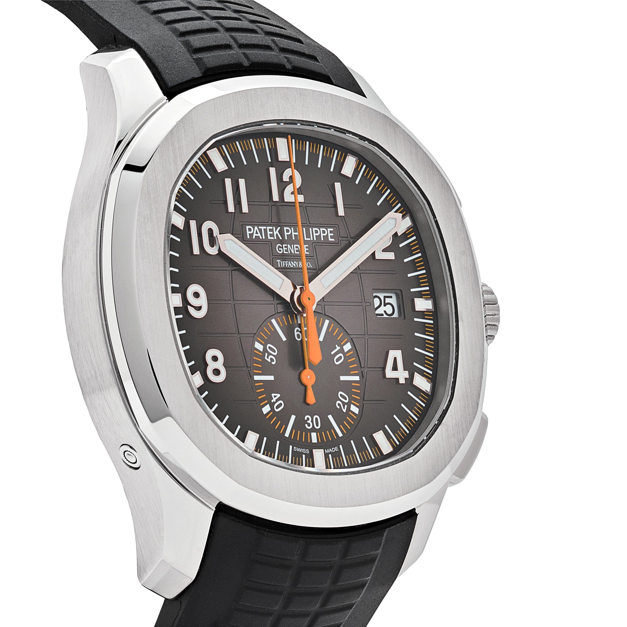 Aquanaut Chronograph Steel Black Dial "Tiffany & Co." 42mm Product Image 2