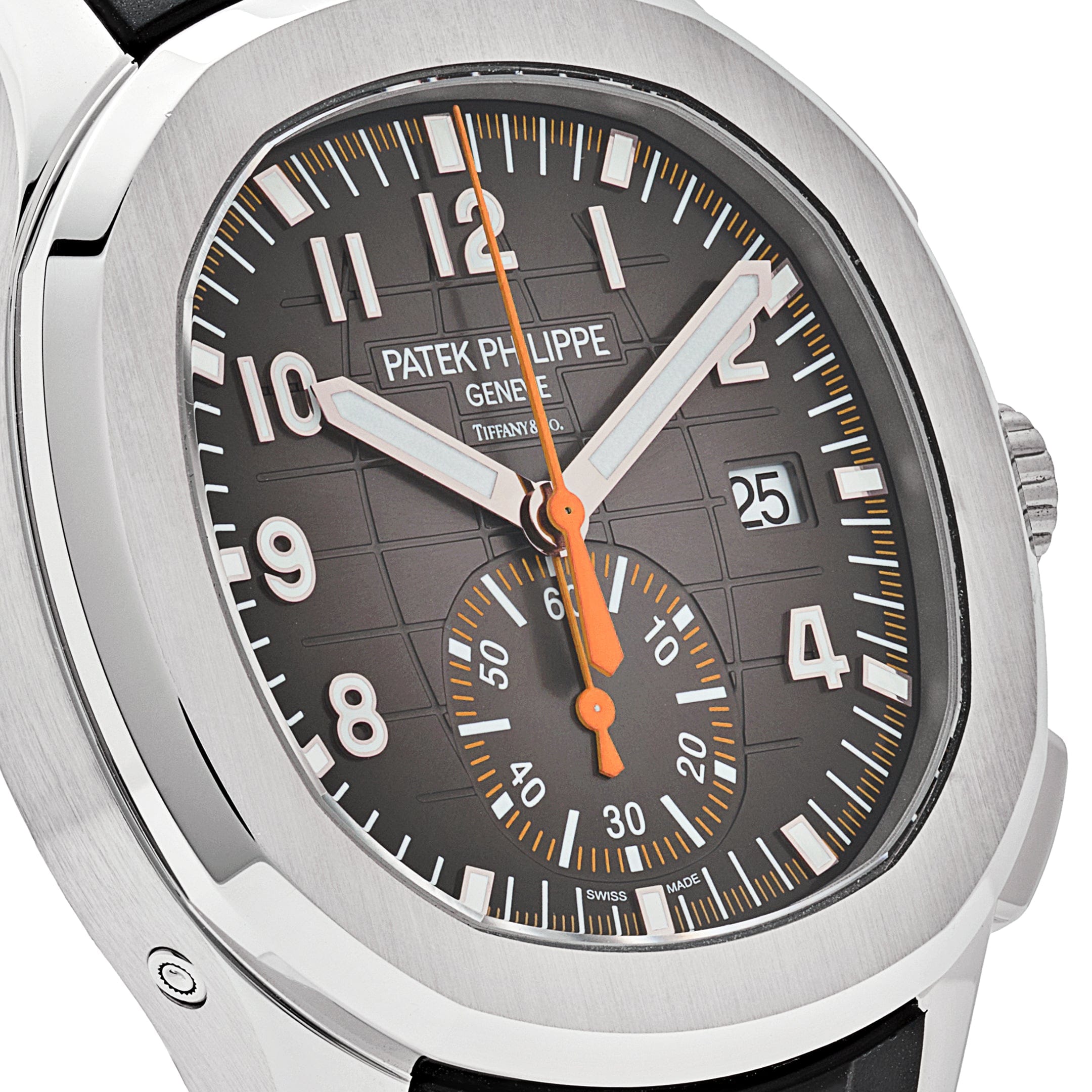 Aquanaut Chronograph Steel Black Dial "Tiffany & Co." 42mm Product Image 3