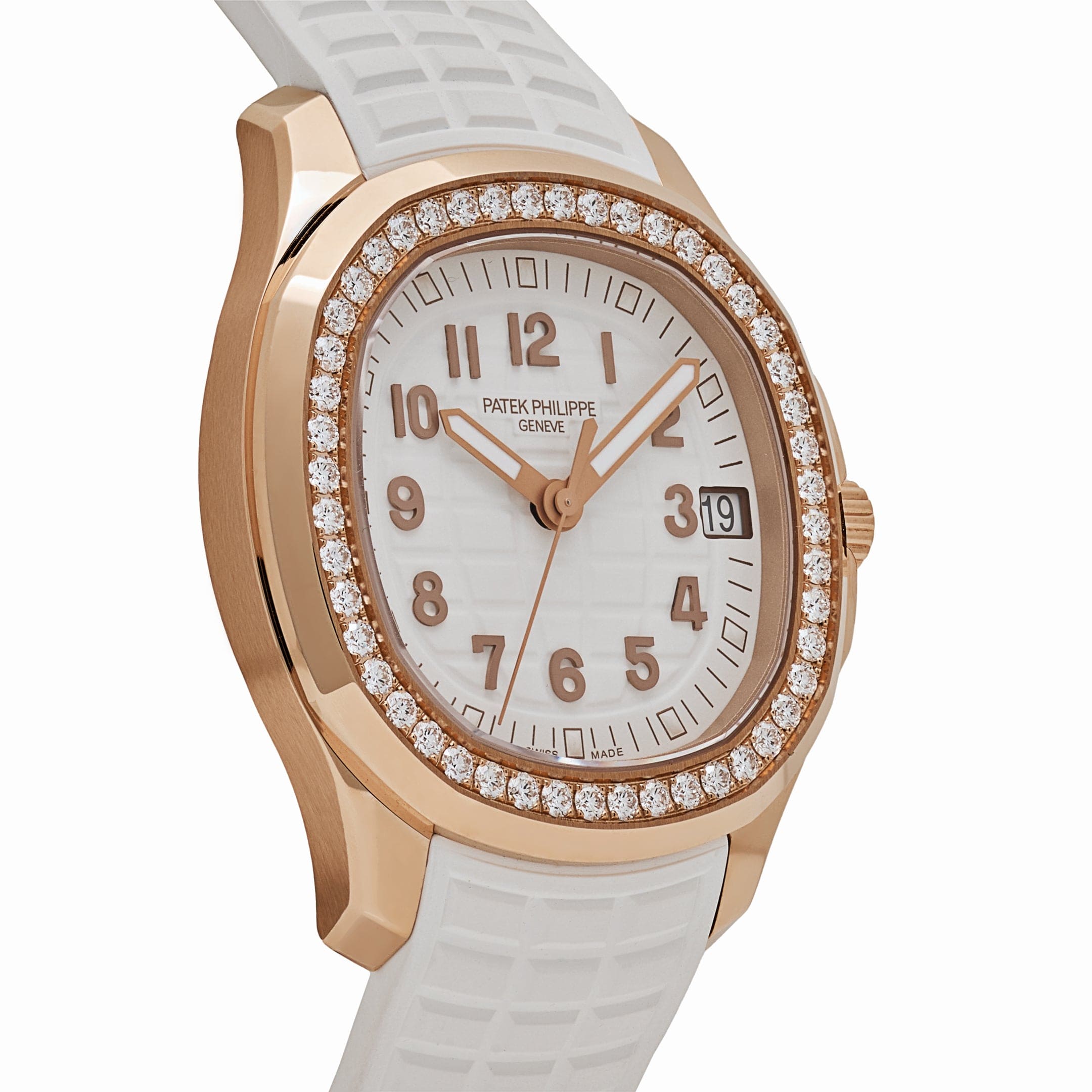 Aquanaut Luce Rose Gold Diamond White Dial 38mm Product Image 2