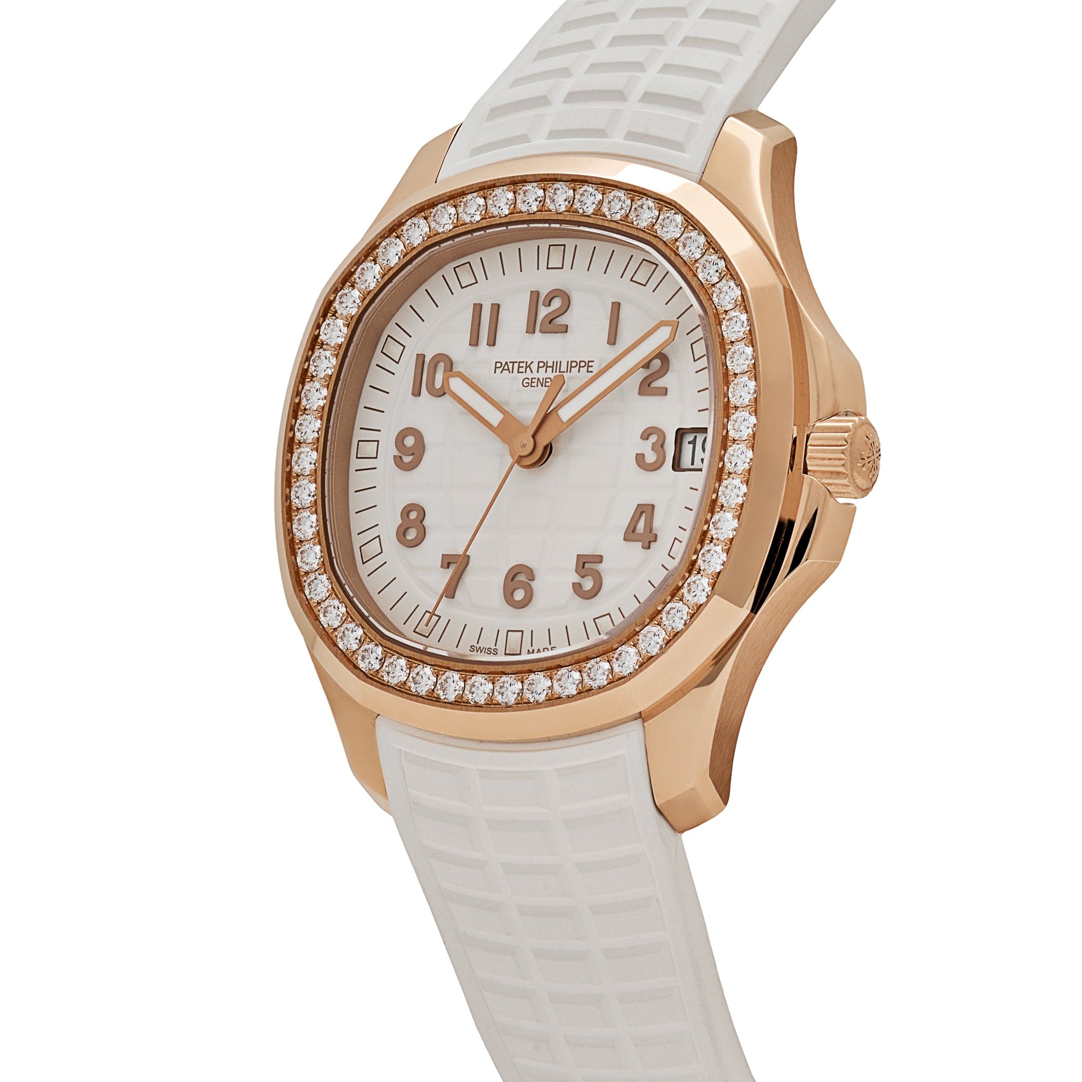 Aquanaut Luce Rose Gold Diamond White Dial 38mm Product Image 1