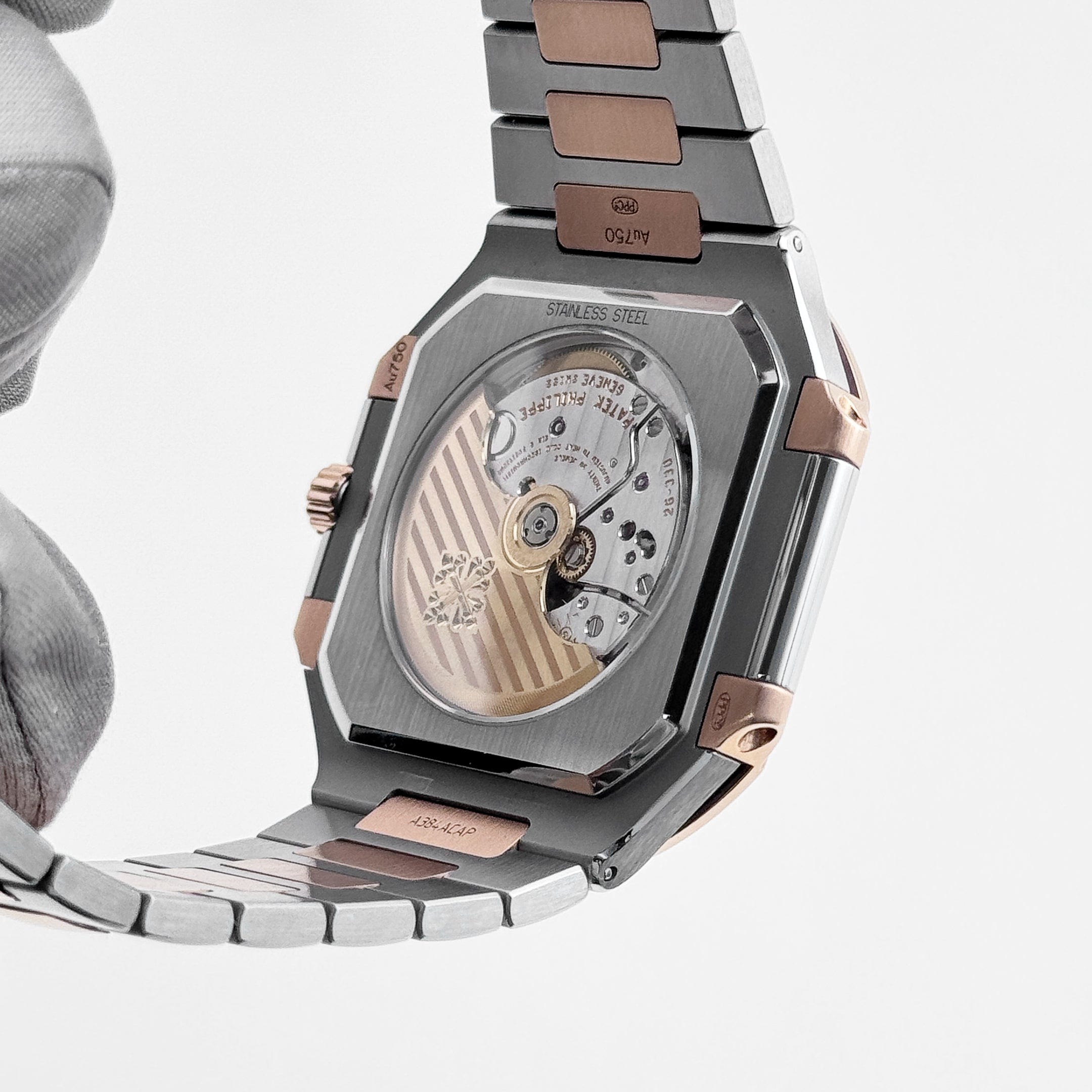 Cubitus Date Rose Gold & Steel Blue Dial 45mm Product Image 8