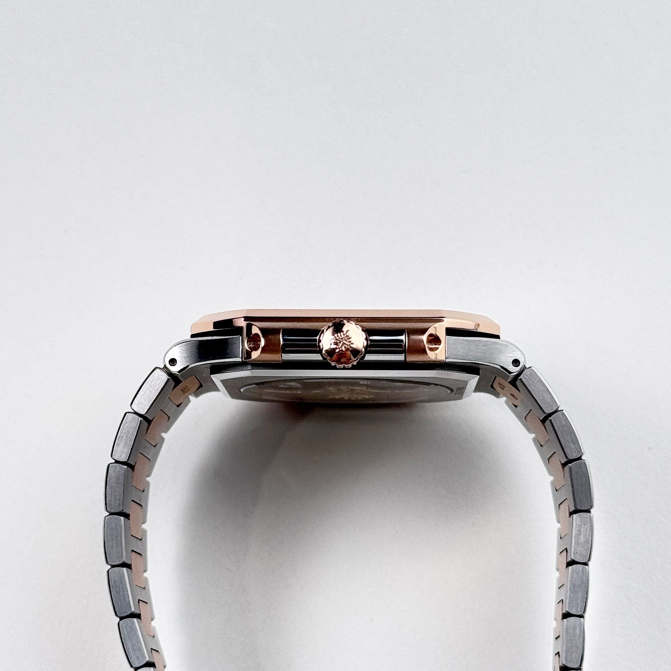 Cubitus Date Rose Gold & Steel Blue Dial 45mm Product Image 4