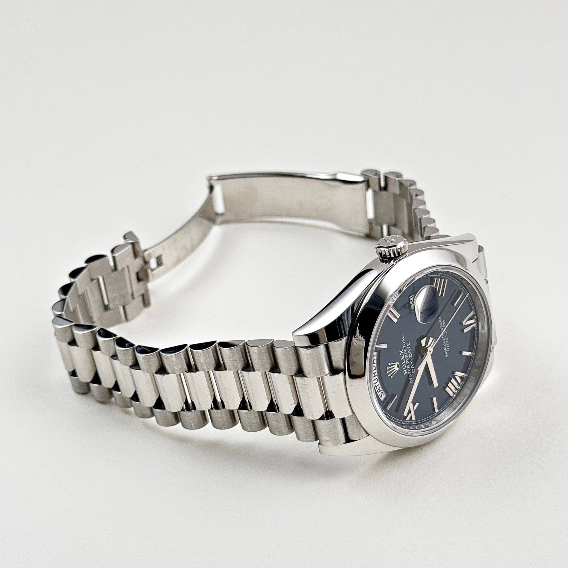 Day-Date 40 Platinum Blue Dial 40mm Product Image 3