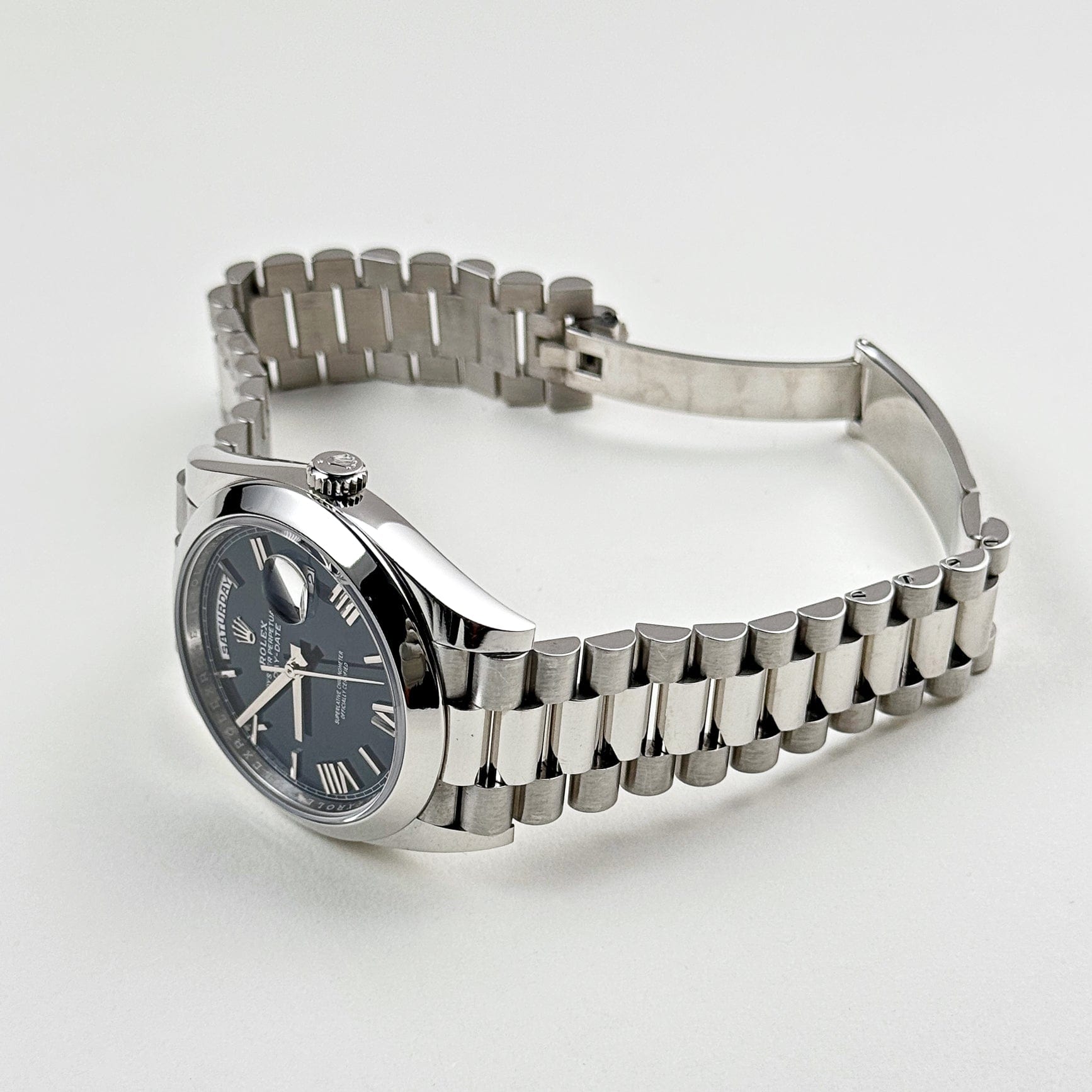 Day-Date 40 Platinum Blue Dial 40mm Product Image 2