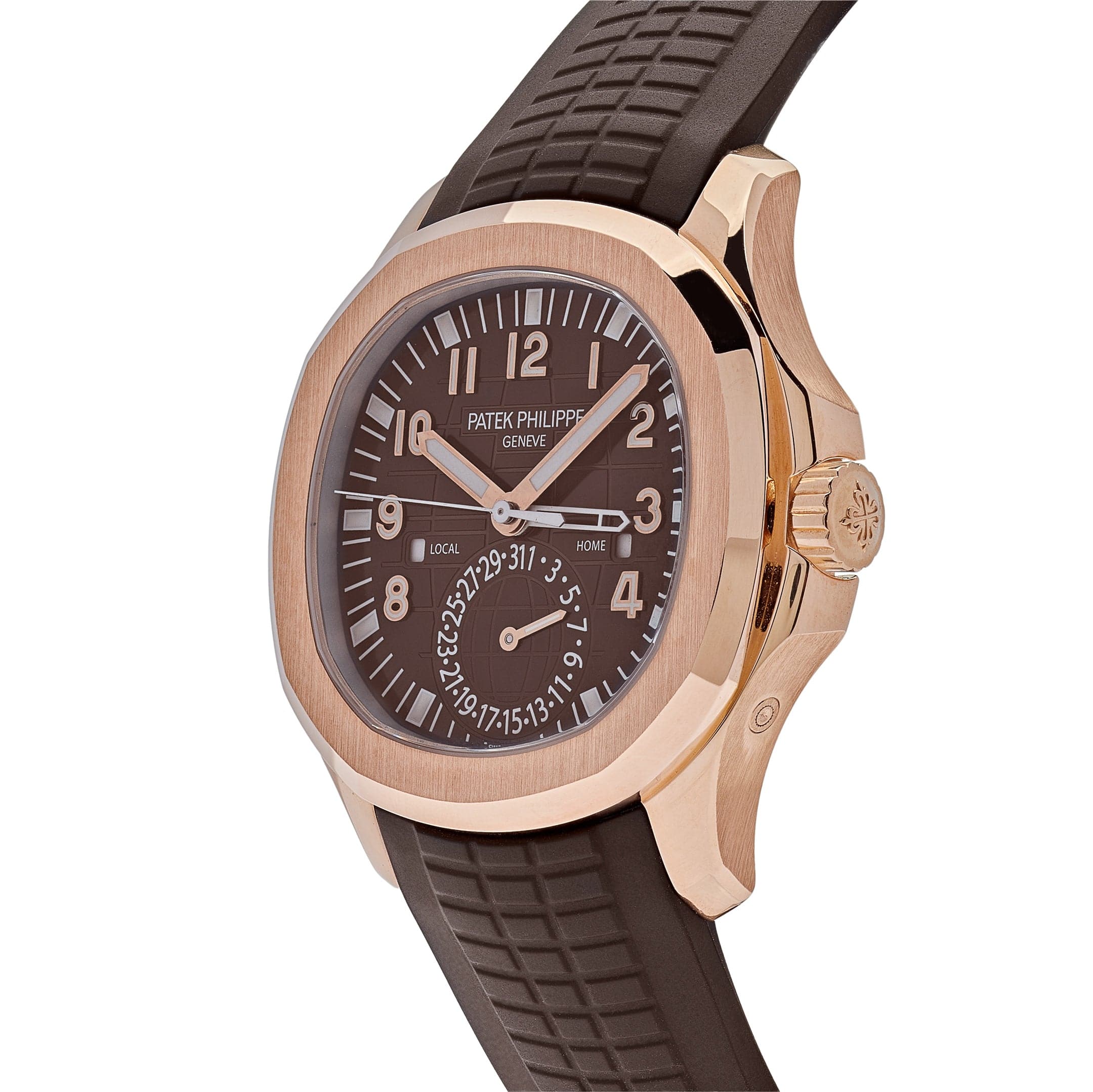 Aquanaut Travel Time Rose Gold Brown Dial 40mm Product Image 1