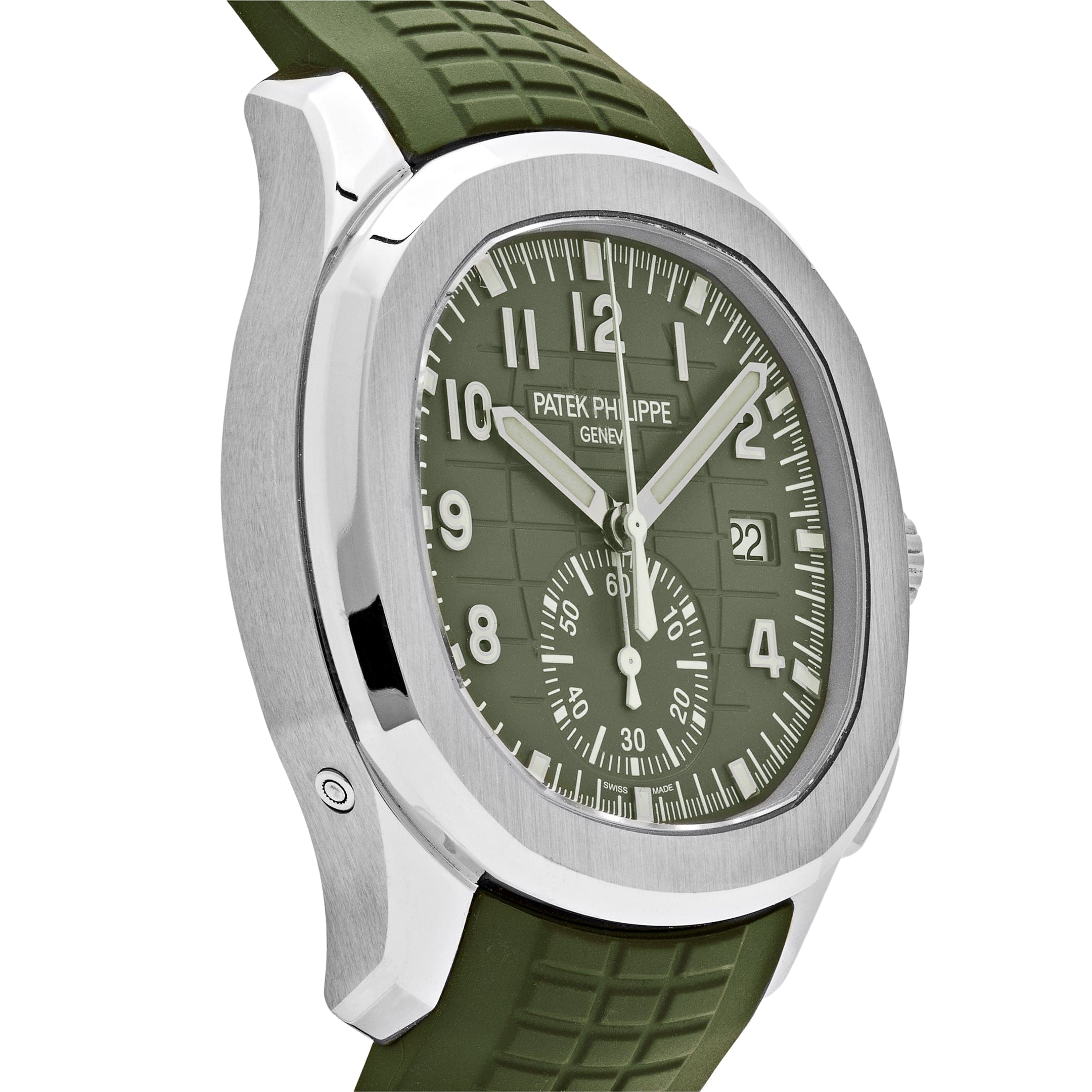 Aquanaut Chronograph White Gold Green Dial 42mm Product Image 2