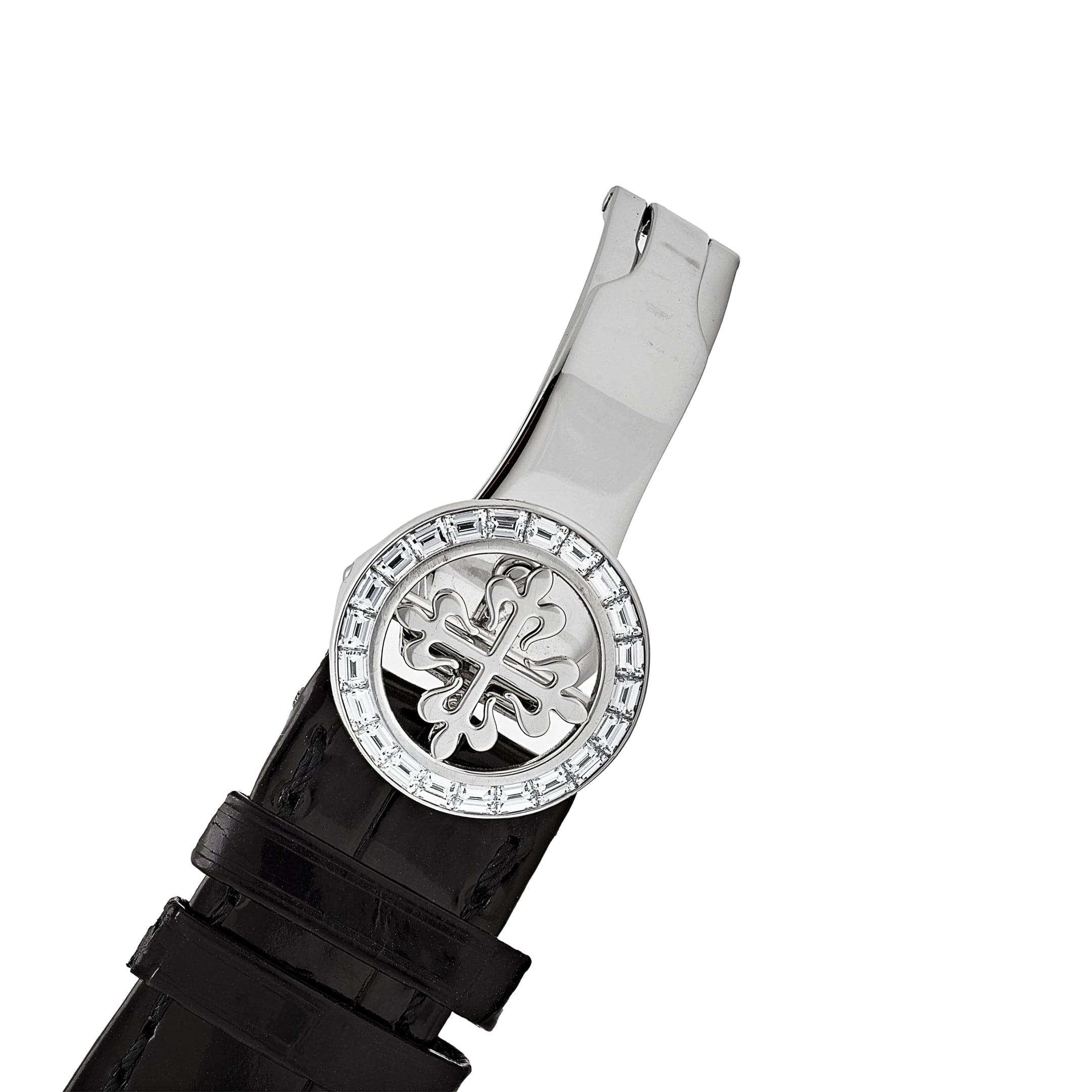 Perpetual Calendar Chronograph Platinum Diamond Black Dial 41mm Product Image 5