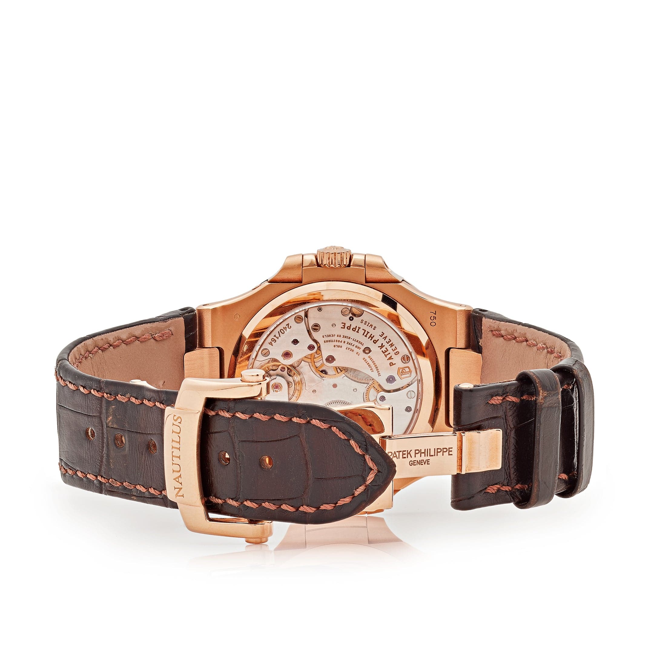 Nautilus Moonphase Rose Gold Brown Dial 40mm Product Image 4