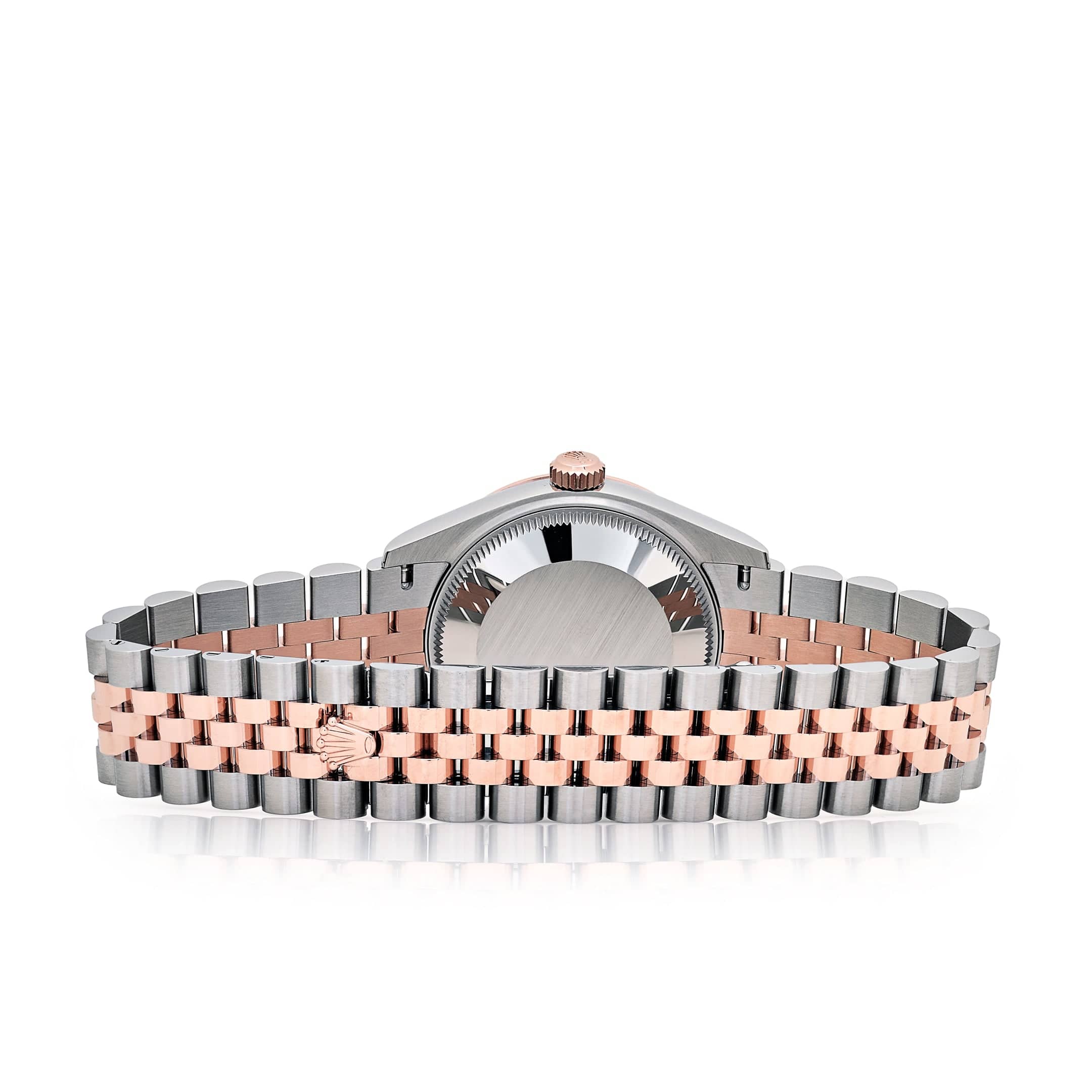 Datejust Rose Gold & Steel Jubilee Silver Dial 31mm Product Image 4