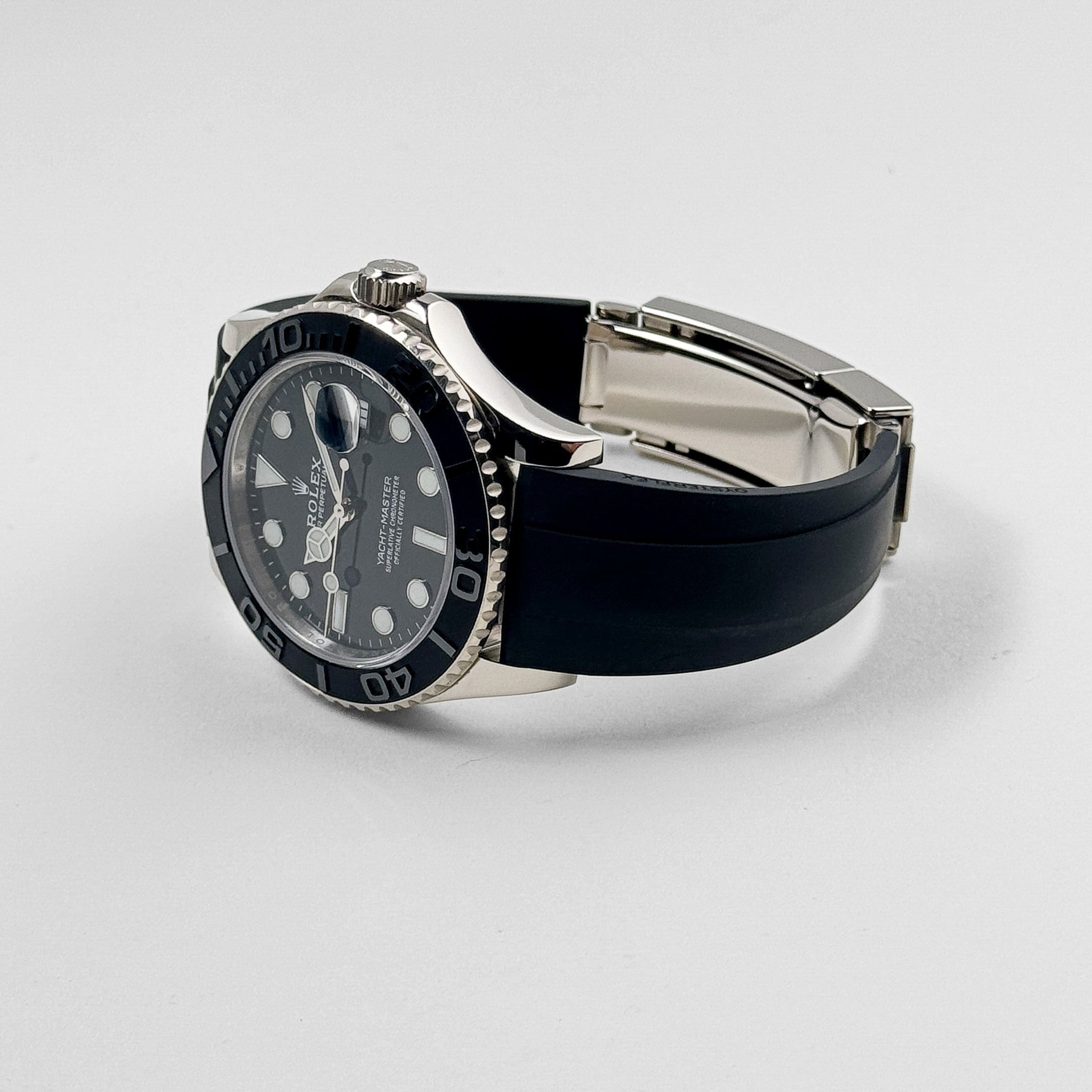 Yacht-Master White Gold Oysterflex Black Dial 42mm Product Image 2
