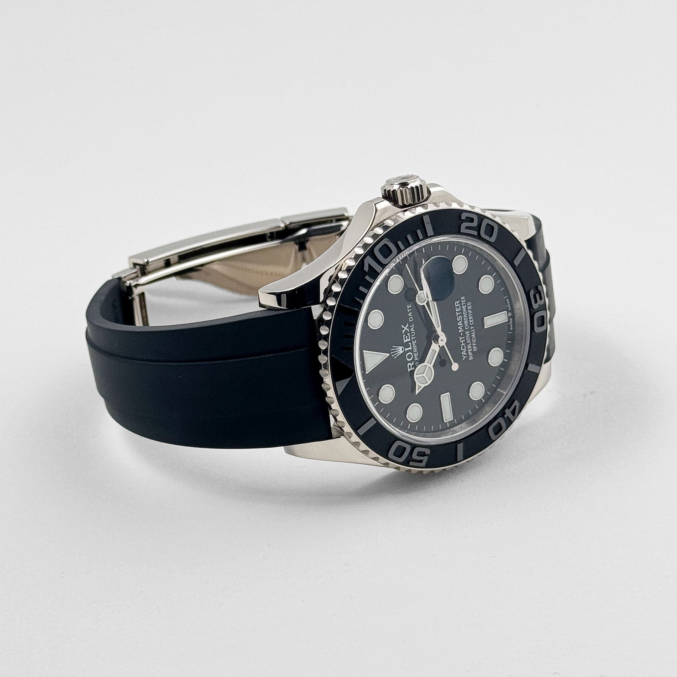 Yacht-Master White Gold Oysterflex Black Dial 42mm Product Image 3