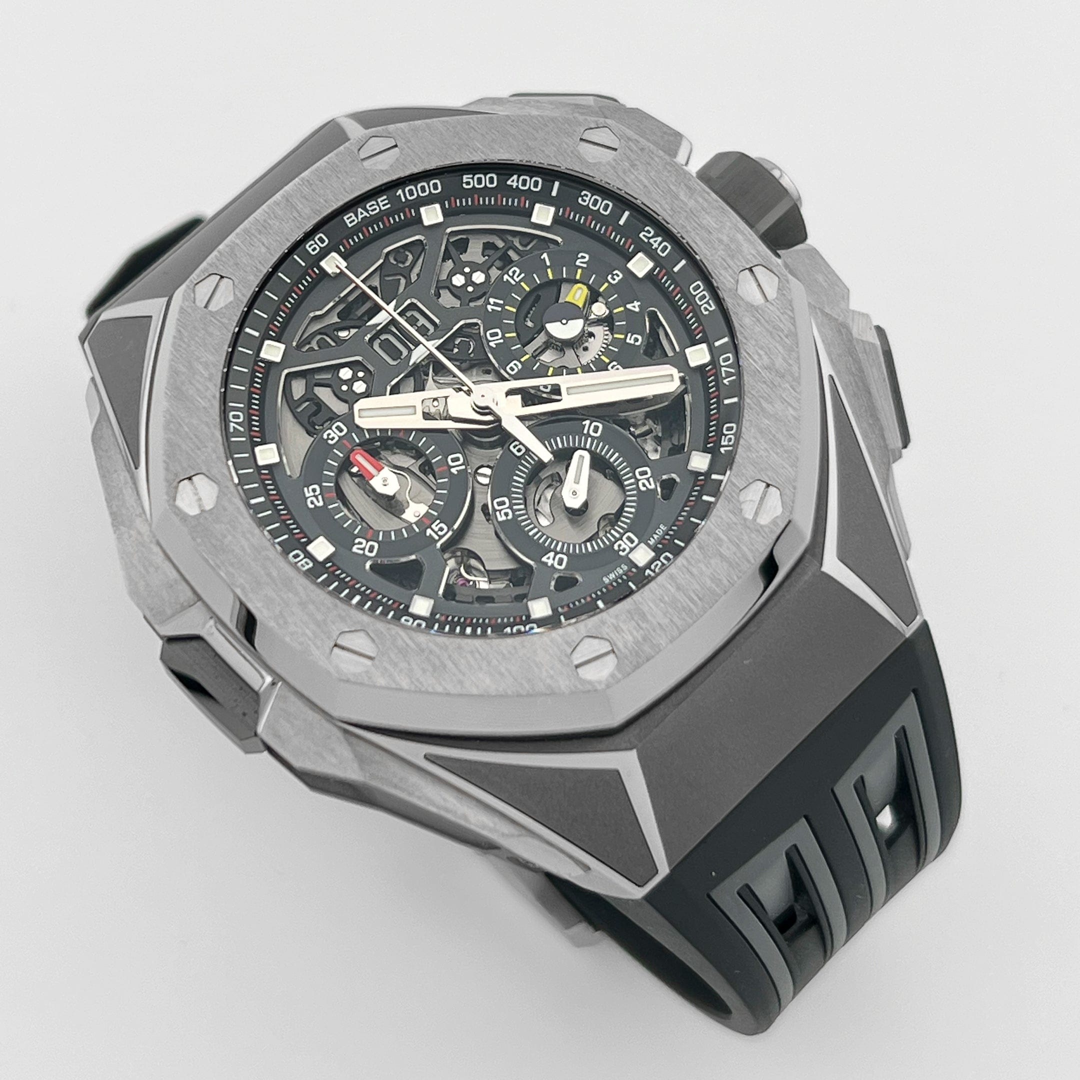 Royal Oak Concept Split Second Chronograh GMT Date Titanium Ceramic Skeleton Dial 43mm Product Image 1