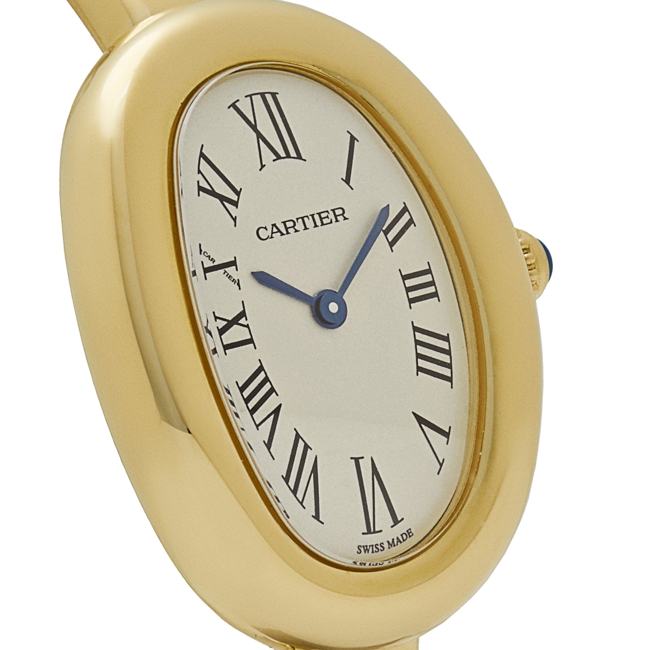 Baignoire de Cartier Size 16 Yellow Gold Silver Dial 31mm Product Image 3