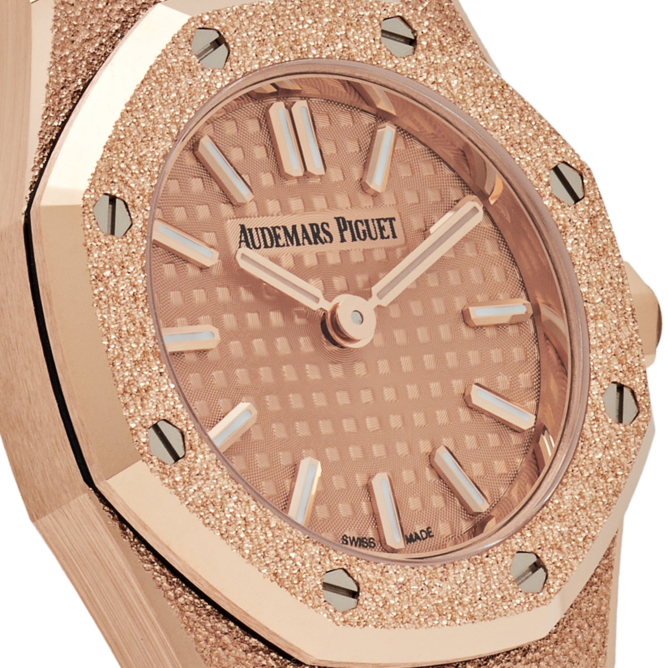 Royal Oak Mini Frosted Rose Gold Pink Dial 23mm Product Image 3