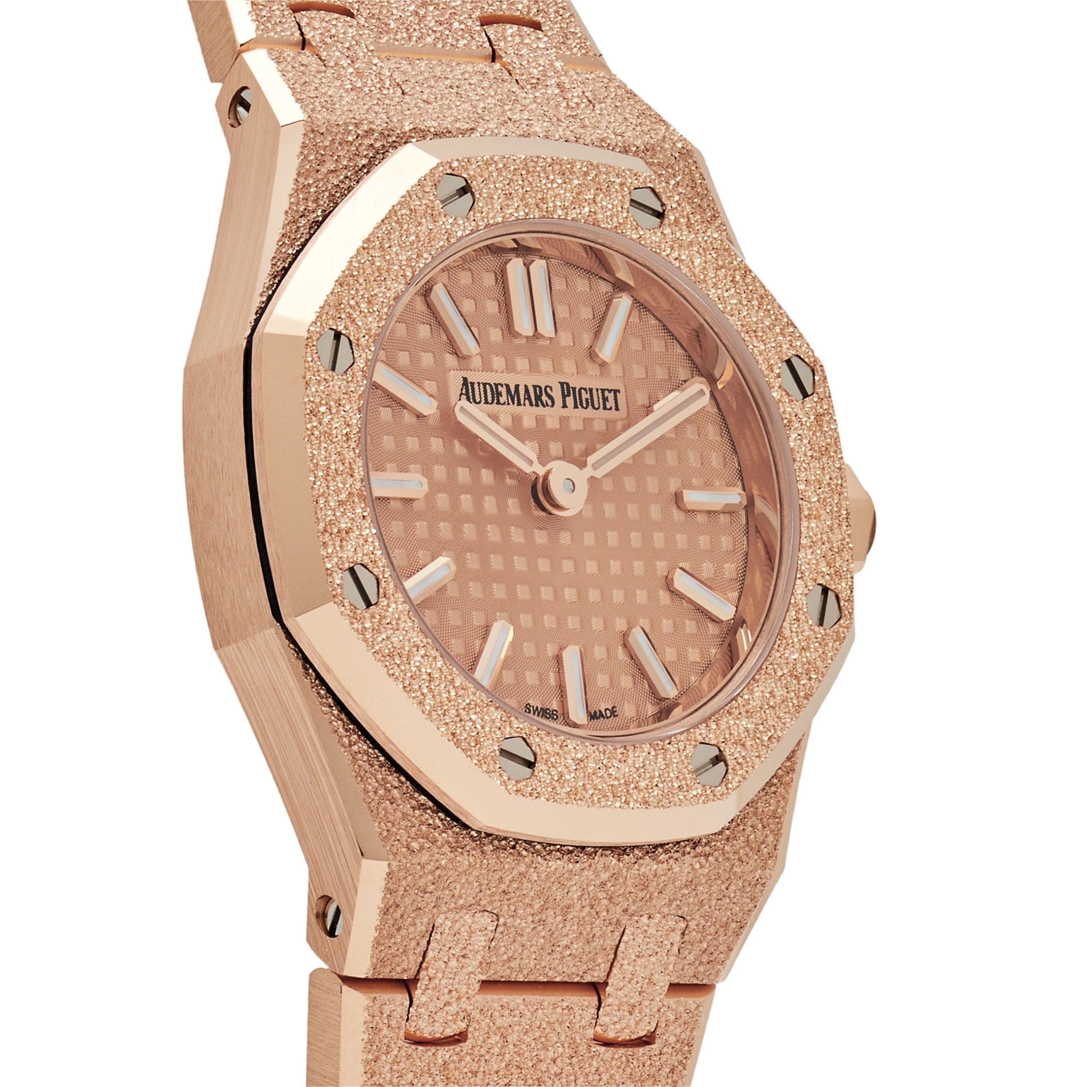 Royal Oak Mini Frosted Rose Gold Pink Dial 23mm Product Image 2