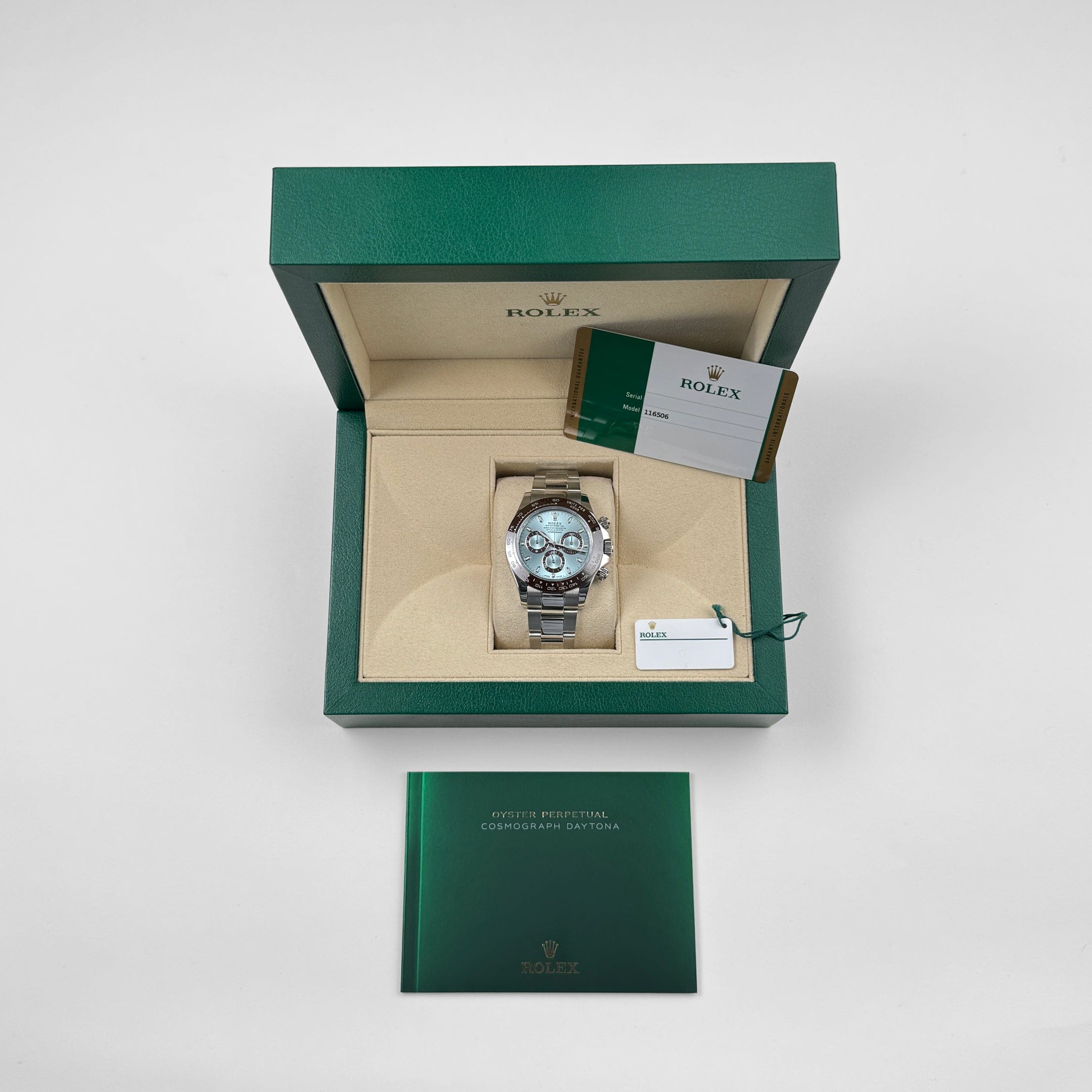 Daytona Platinum Ice Blue Dial 40mm Product Image 10