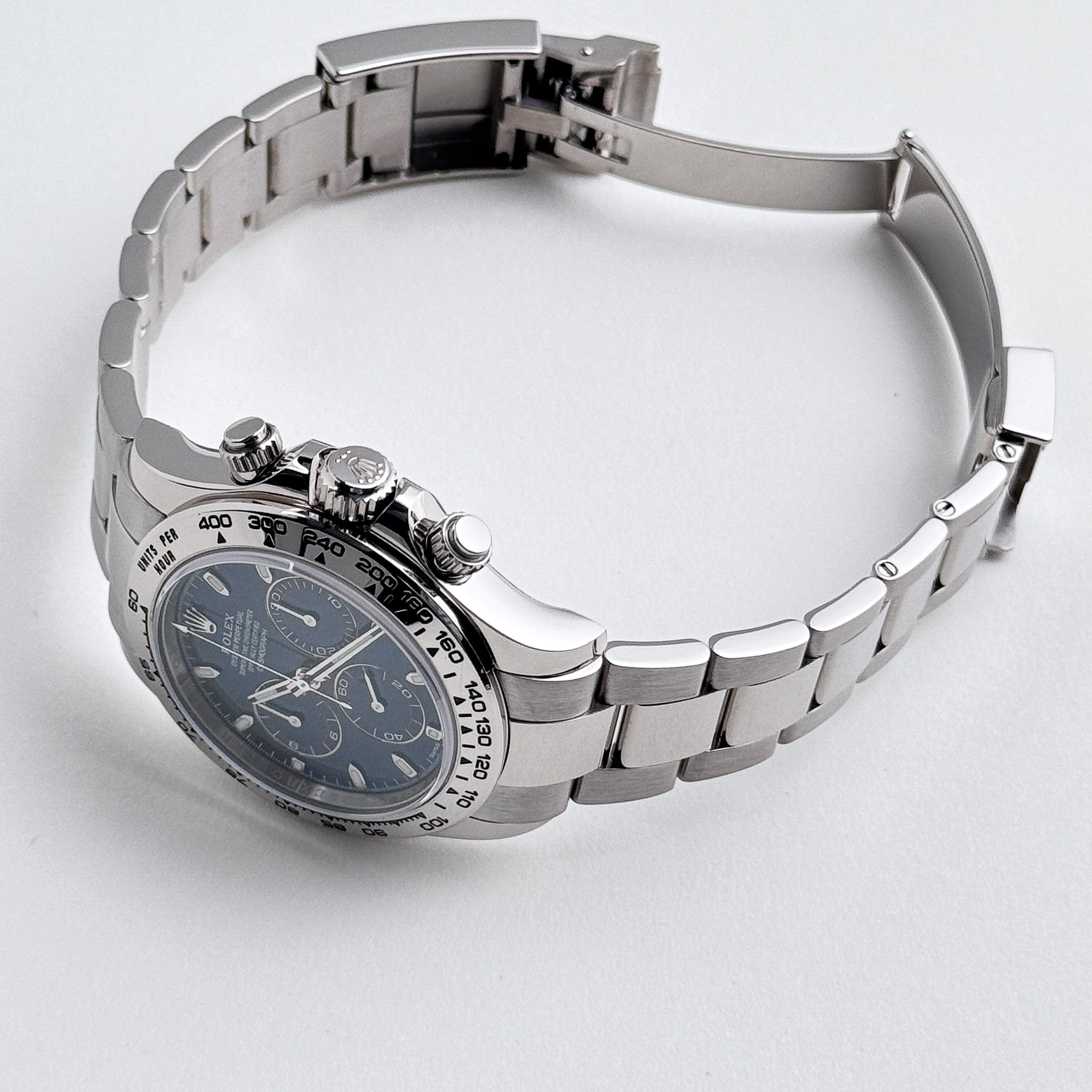 Daytona White Gold Blue Dial 40mm Product Image 3