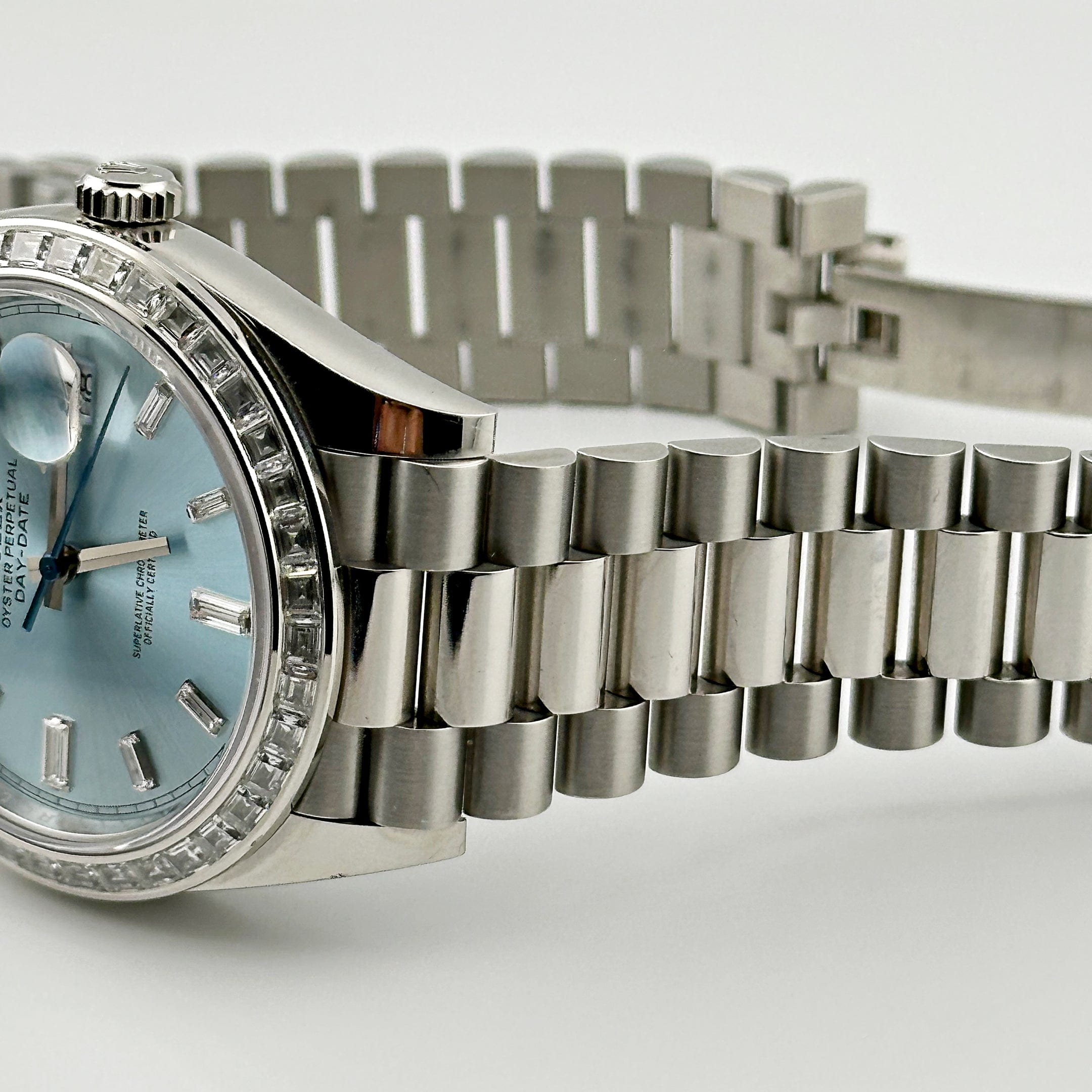 Day-Date Platinum Diamond Blue Dial 40mm Product Image 4